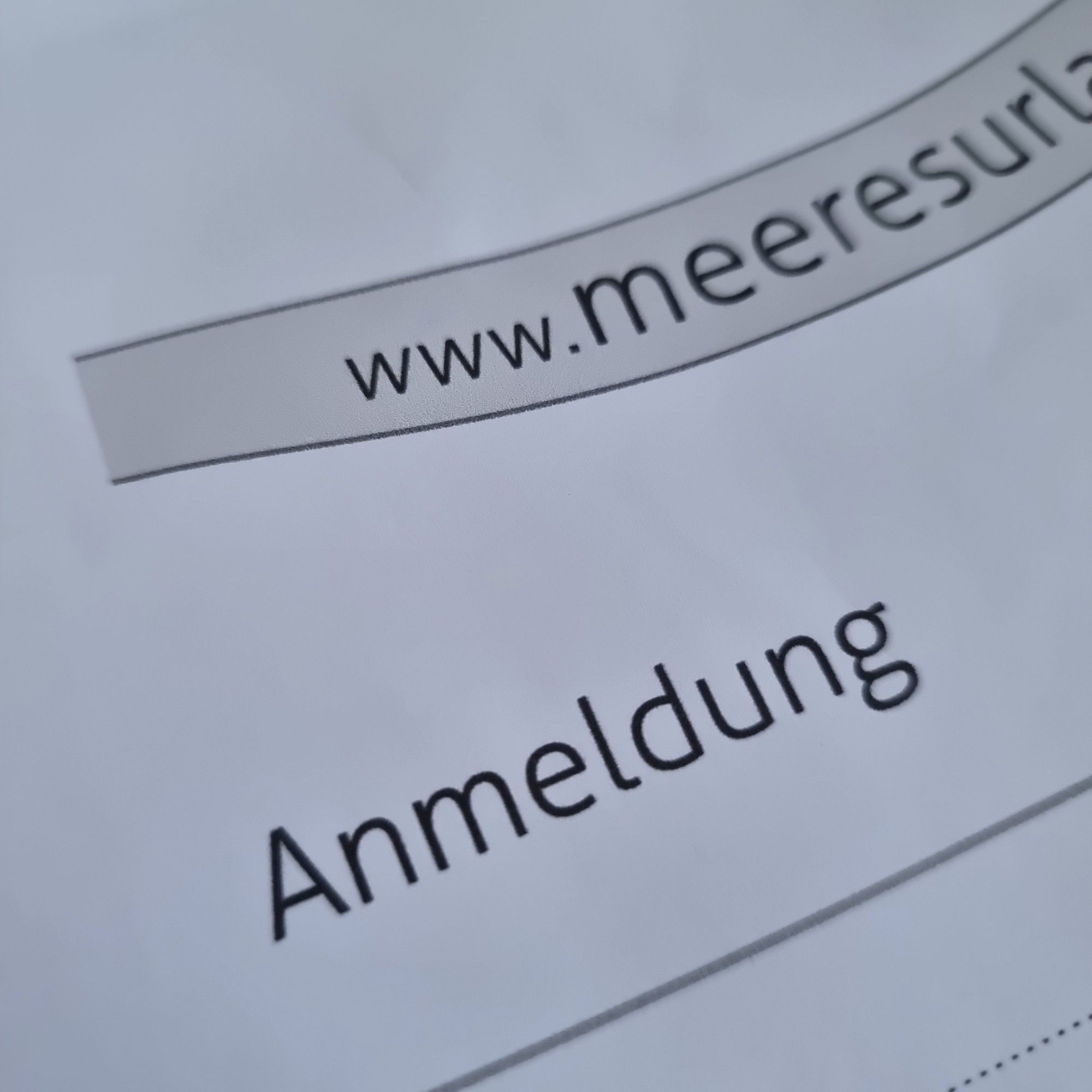 Anmeldung