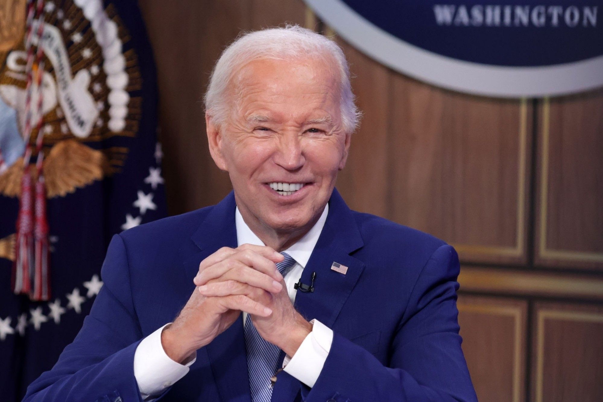 Joe Biden looking very good