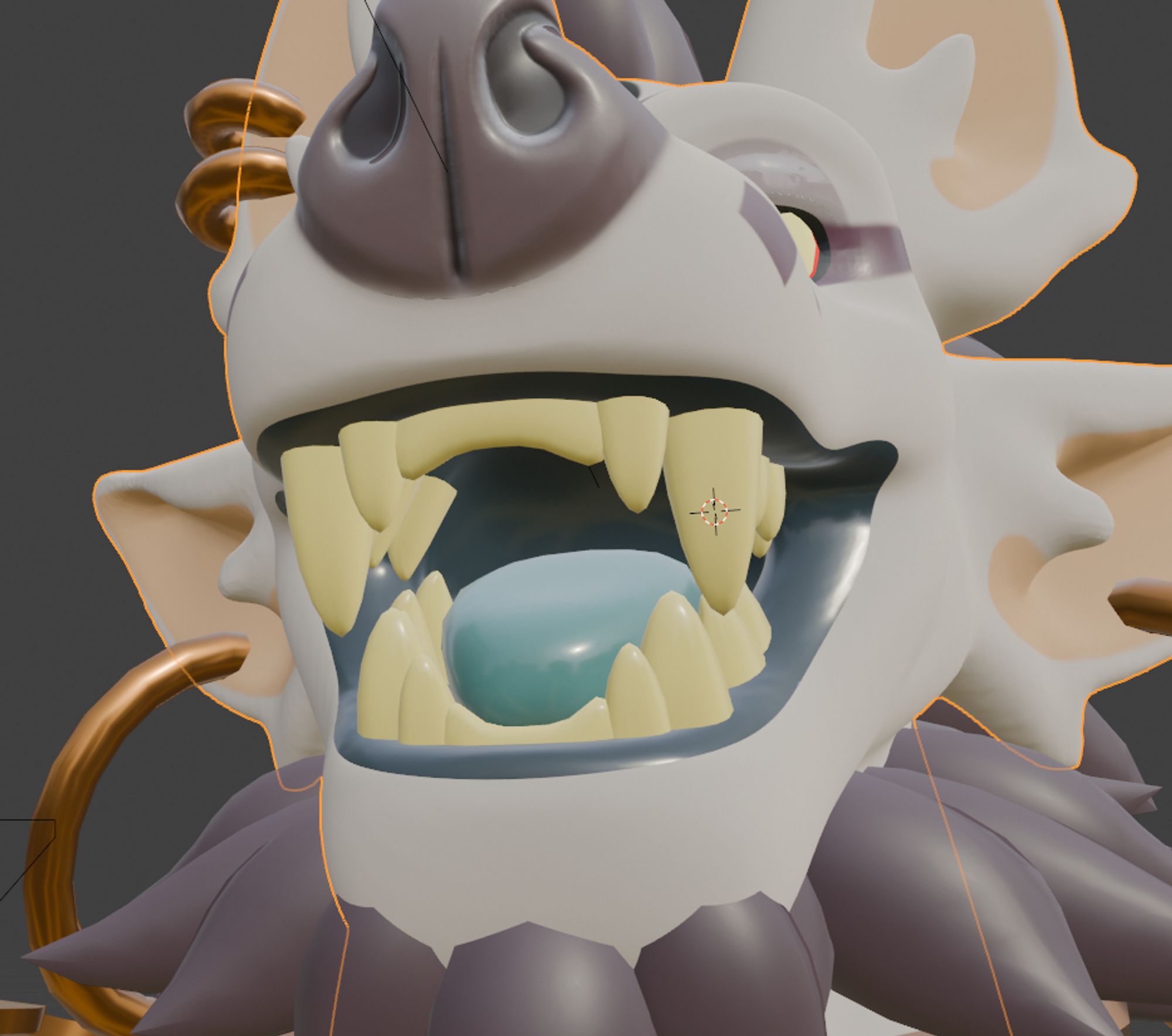 Mawshot of a WIP model of Hybris from AnotherEidos