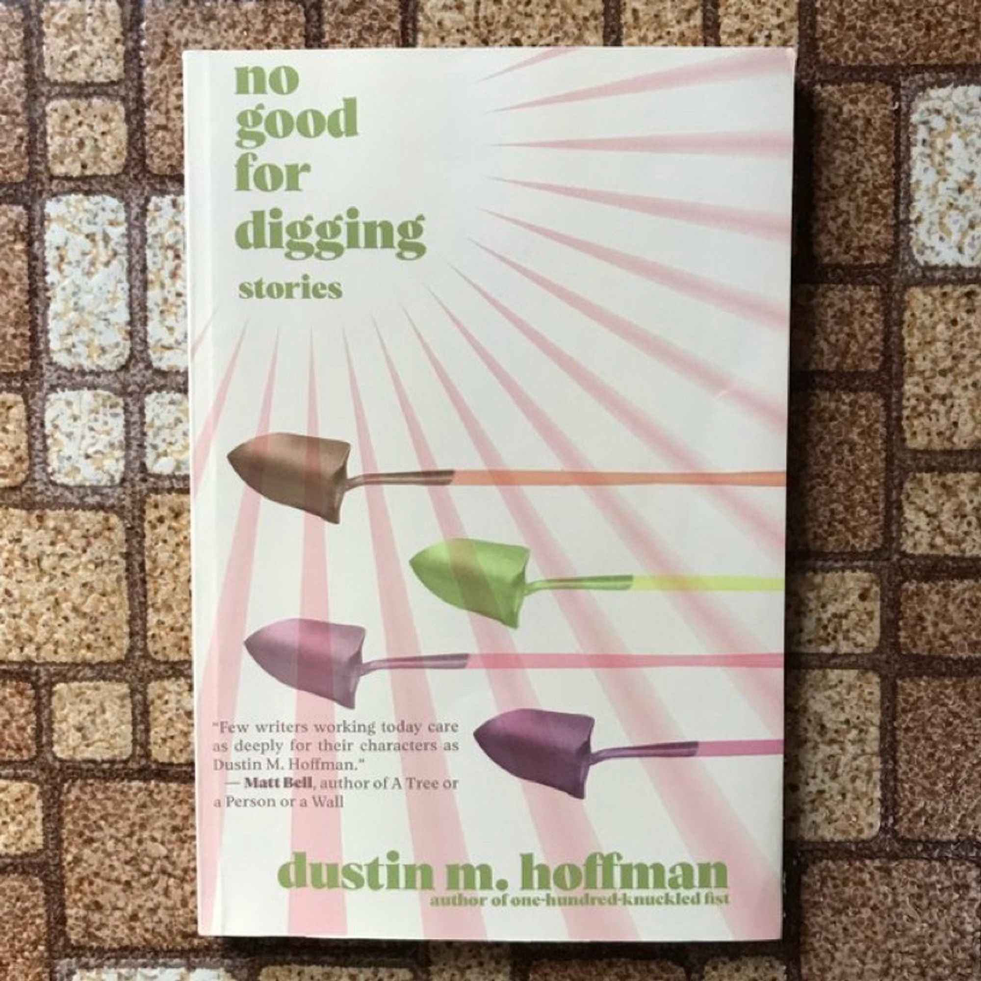 An image of the book, No Good For Digging by Dustin M. Hoffman.