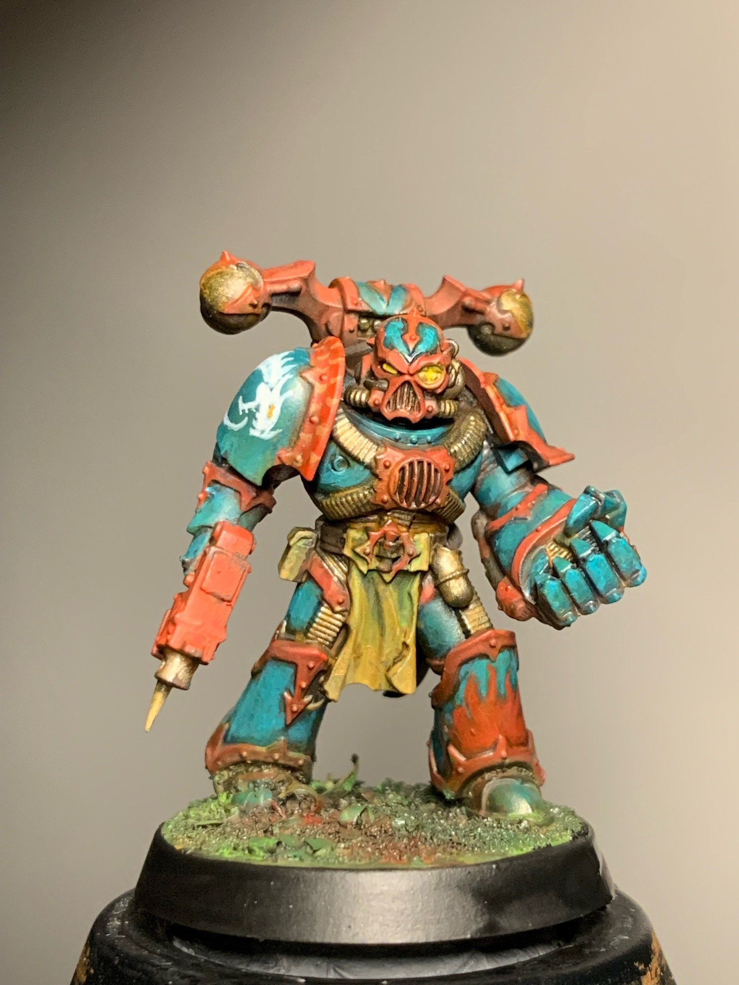 Chaos space marine front