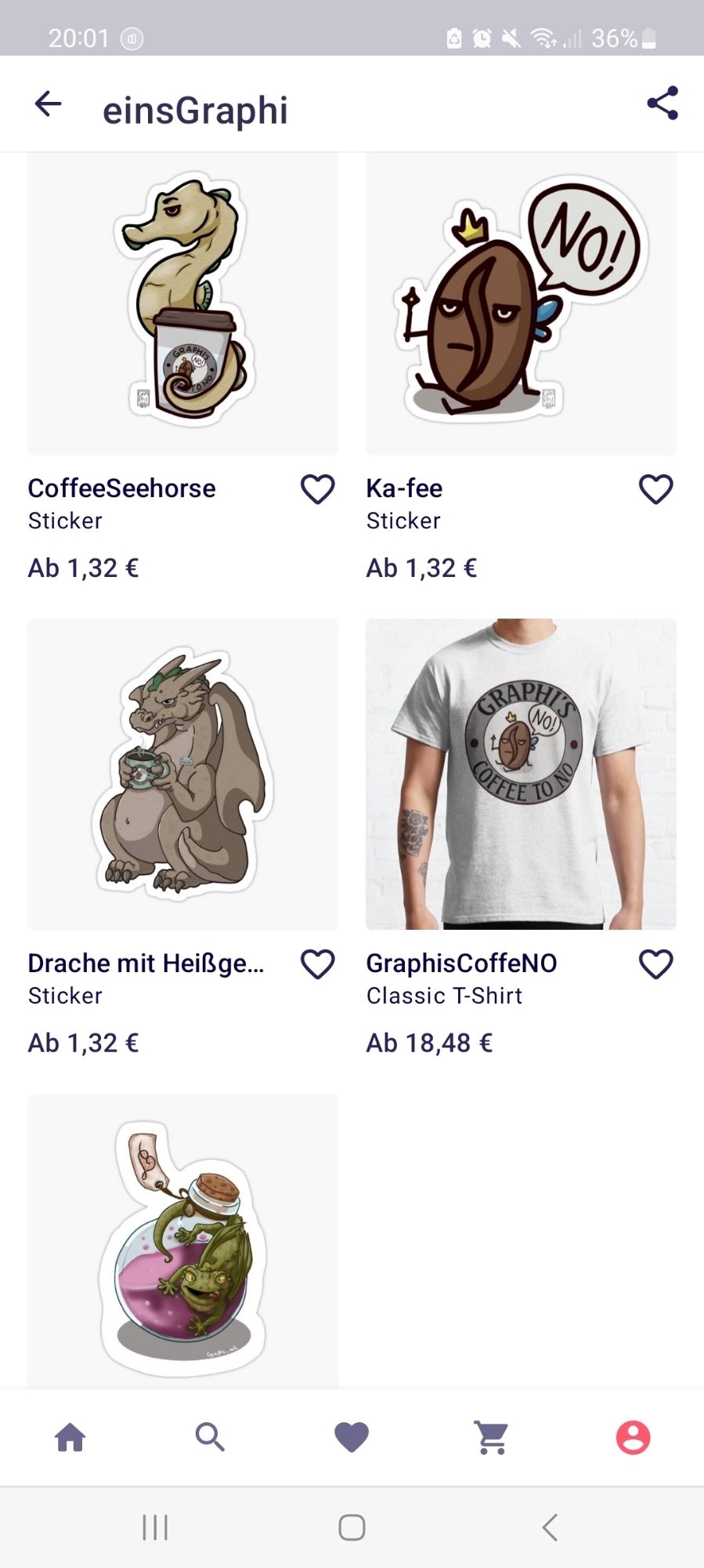 Es gibt nun Dinge von meinem Shit auf Redbubble