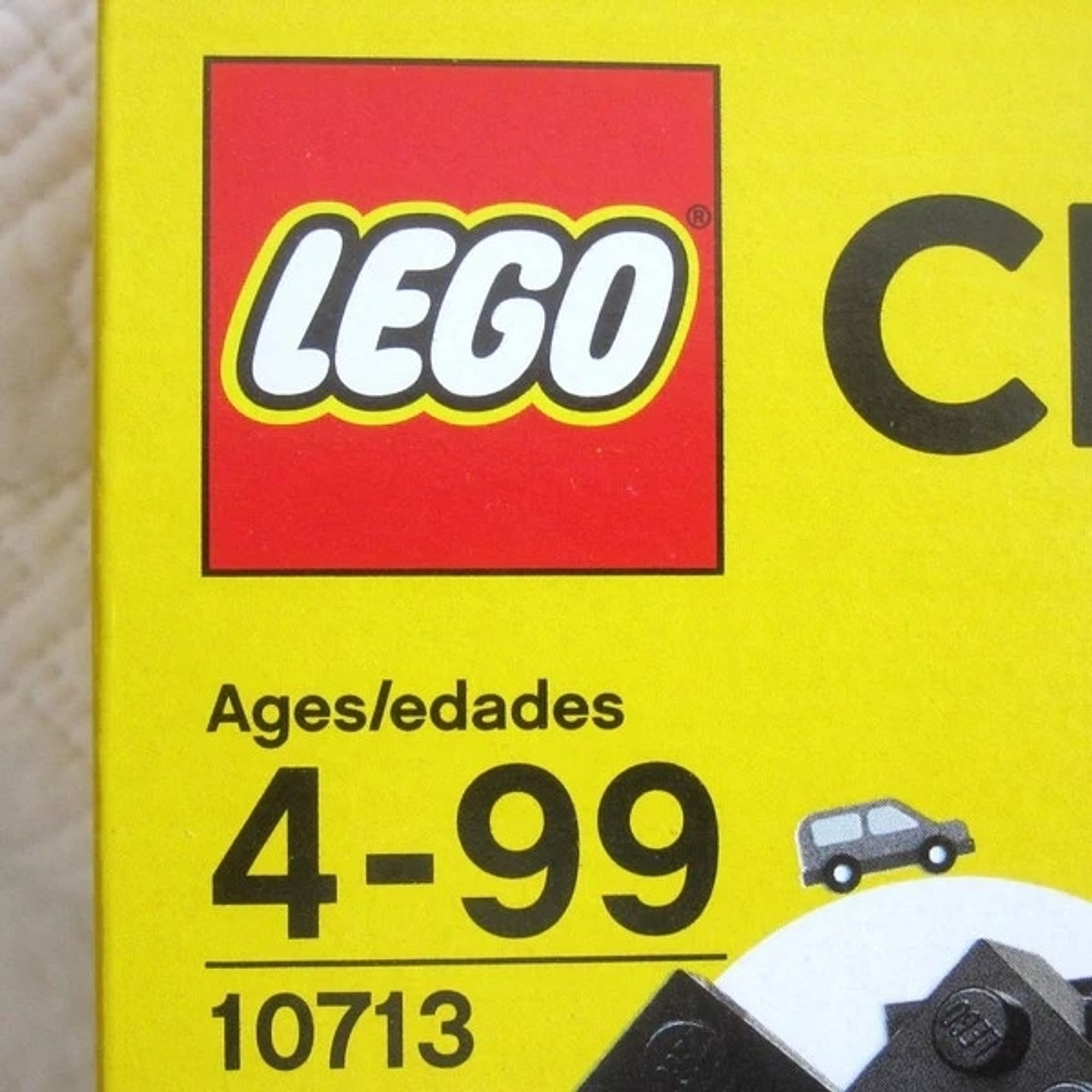 Lego box 
Ages 4-99