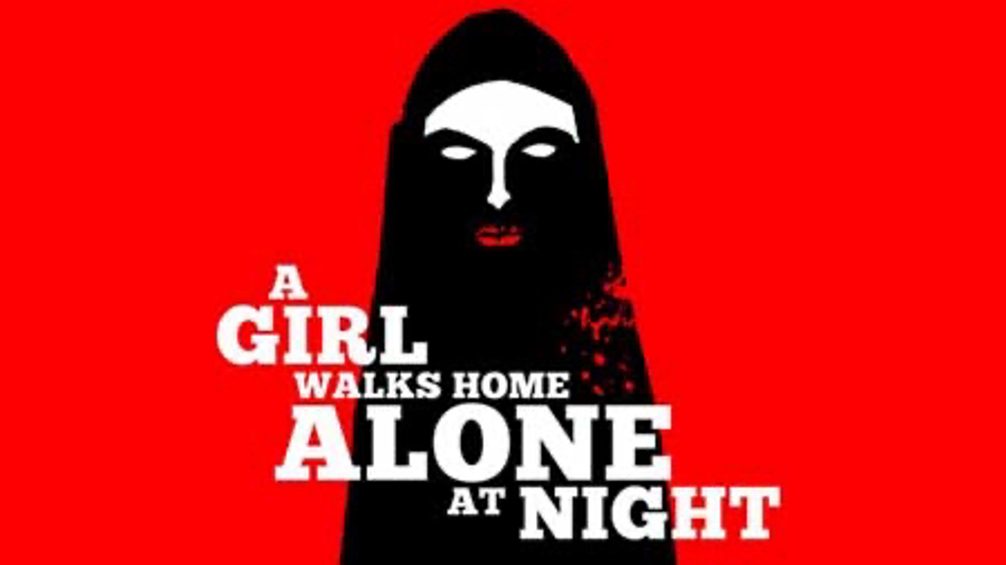 Poster for the movie a girl walks home alone at night