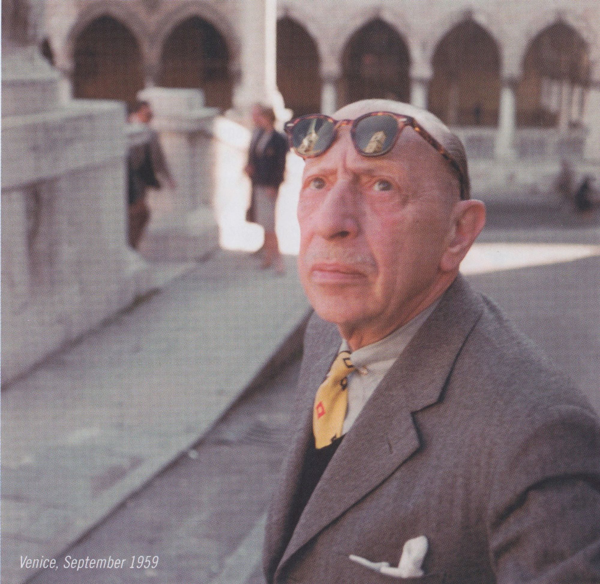 Stravinsky looking off shot