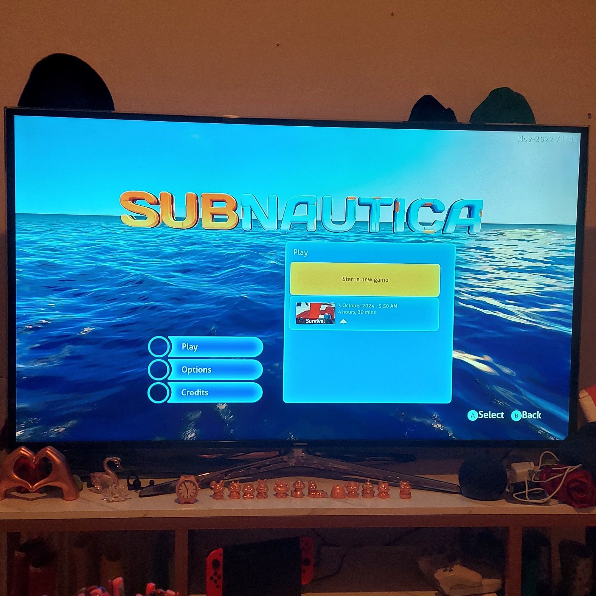 4 hour 20 minute play time of new Subnautica game played straight in a row no interruptions or breaks, not even drinking water or going to the toilet.