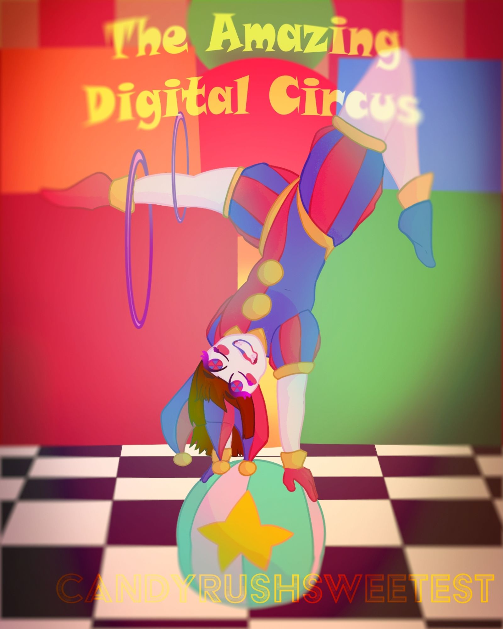 Text: The Amazing Digital Circus - CandyRushSweetest
Picture: Pomni - Fully Rendered