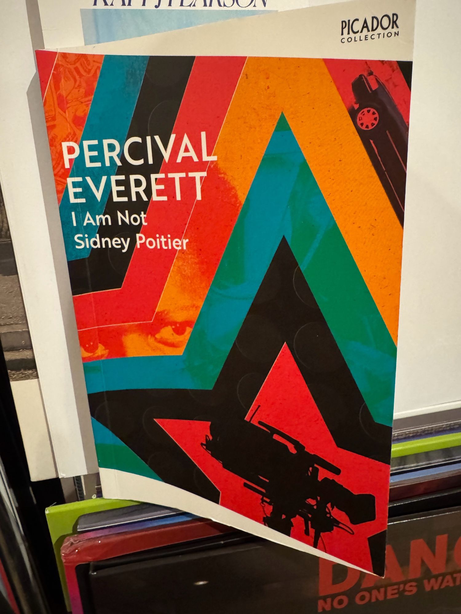 Back in the saddle with a bit of Percival Everett. This book is called ‘I Am Not Sidney Poitier’.