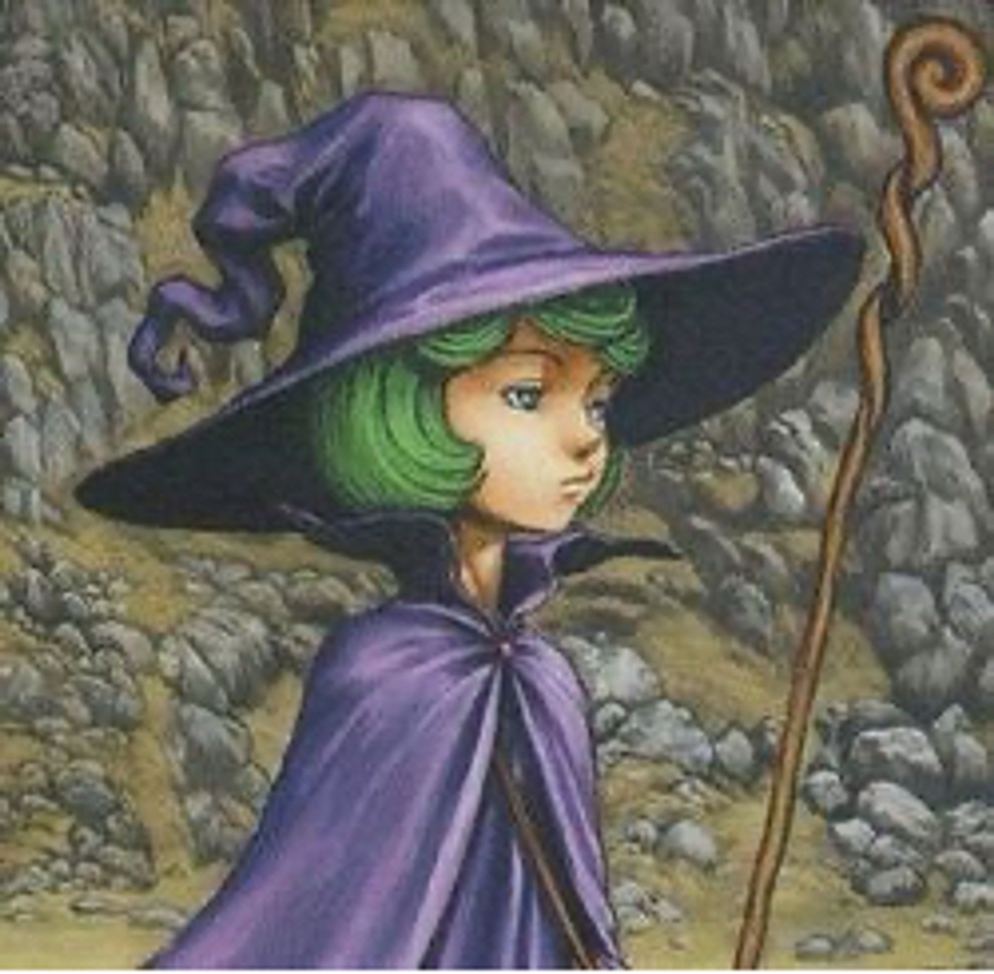 Schierke the green haired witch from Beserk