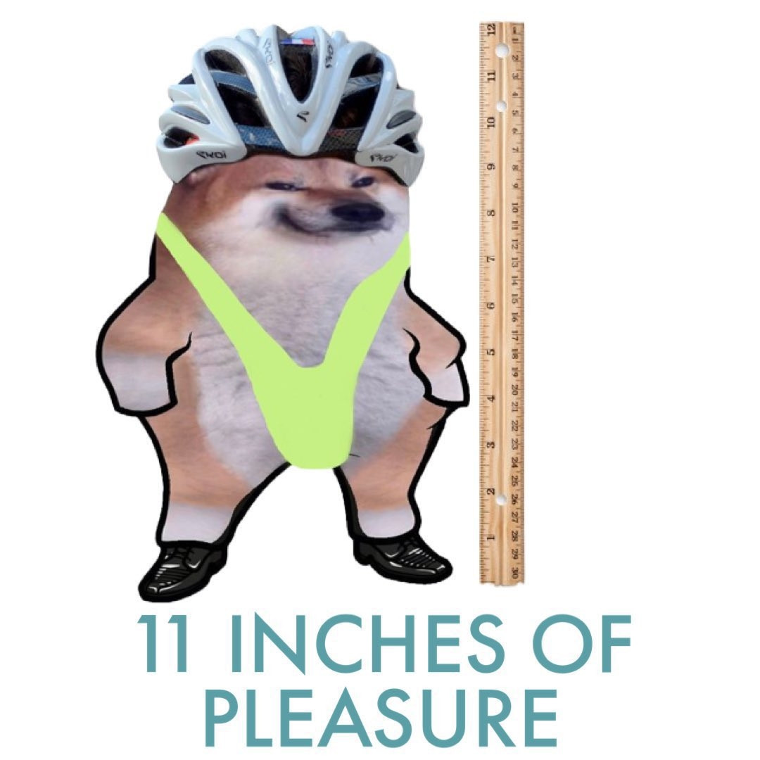 Nafo '11 inches of pleasure' Meme