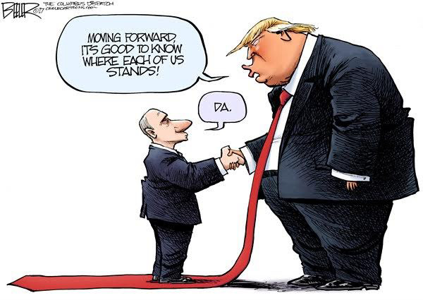 Putin uses Trump’s Thai as a red carpet