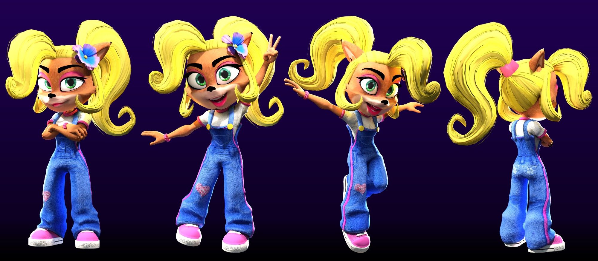 Coco Bandicoot
Program Used: 3ds Max
Render: Arnold