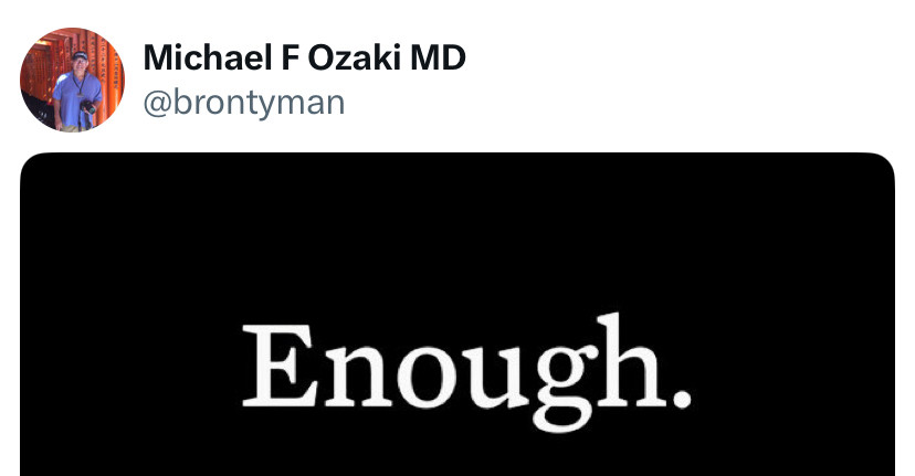 Enough.