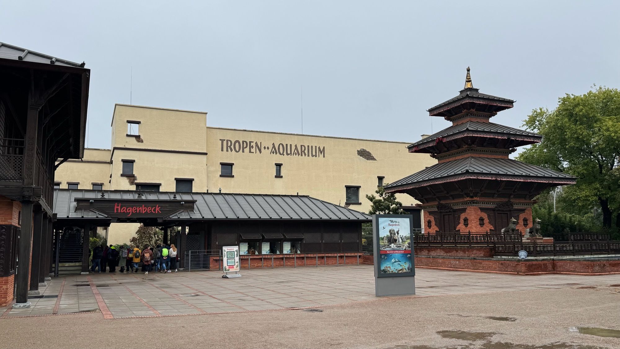 Eingang Hagenbeck Hamburg