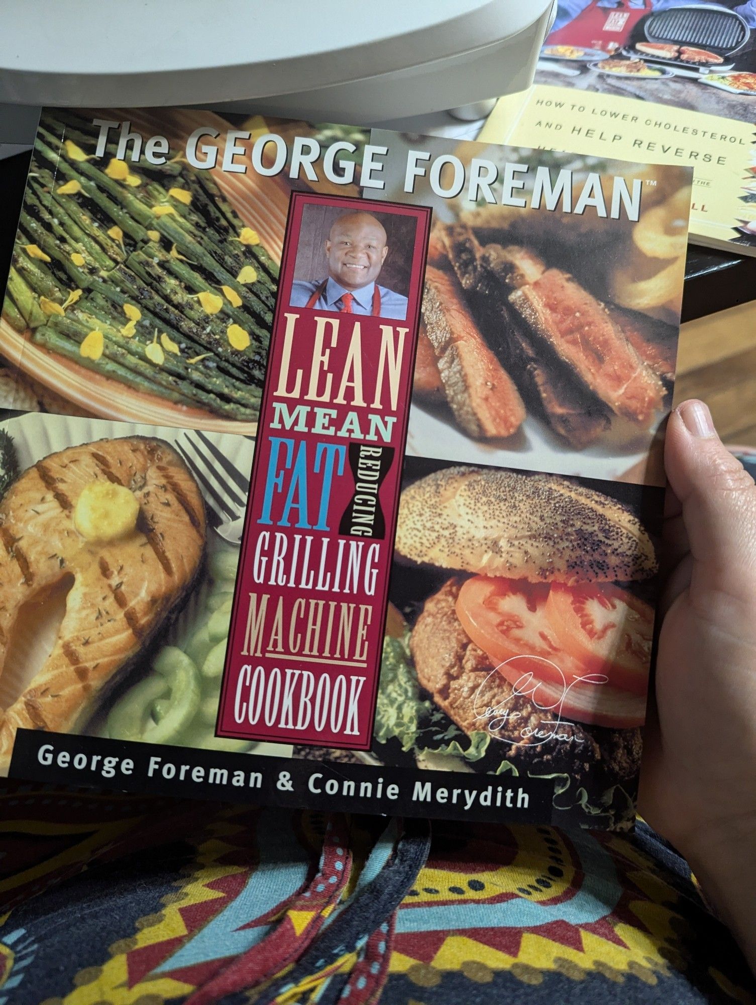 "The George Foreman Lean Mean Fat Reducing Grilling Machine Cookbook"