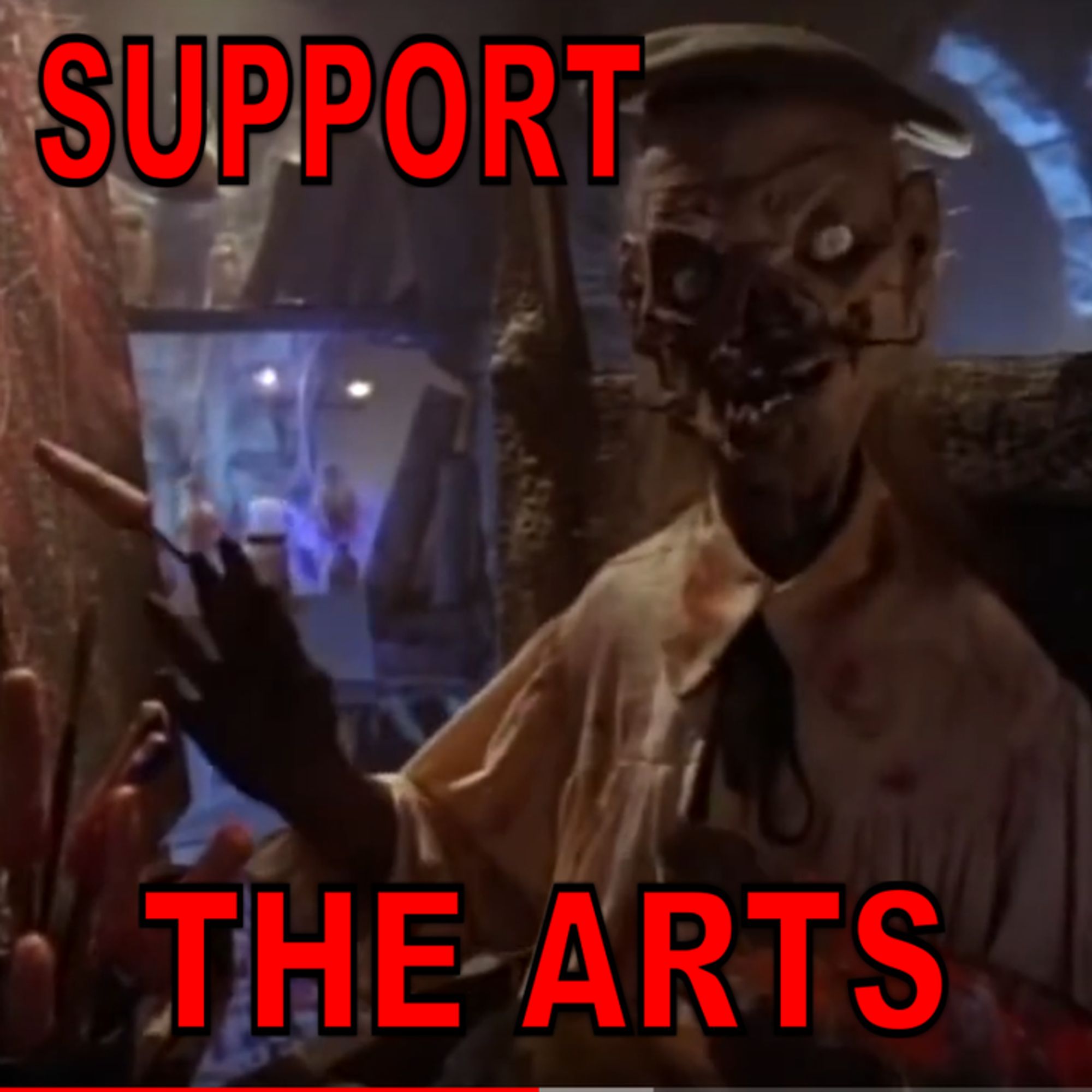 Crypt Keeper as a painter