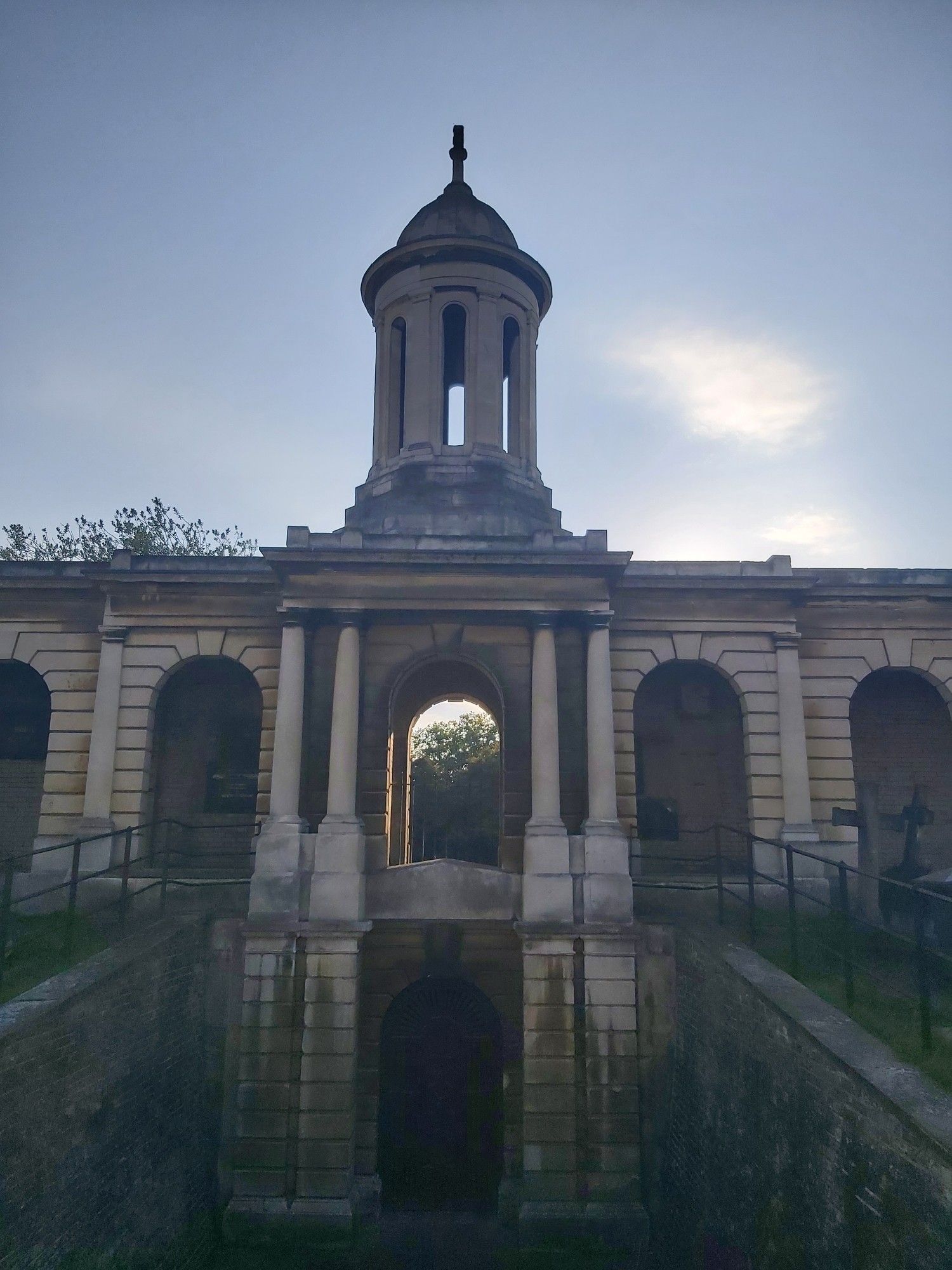 Tower and arches