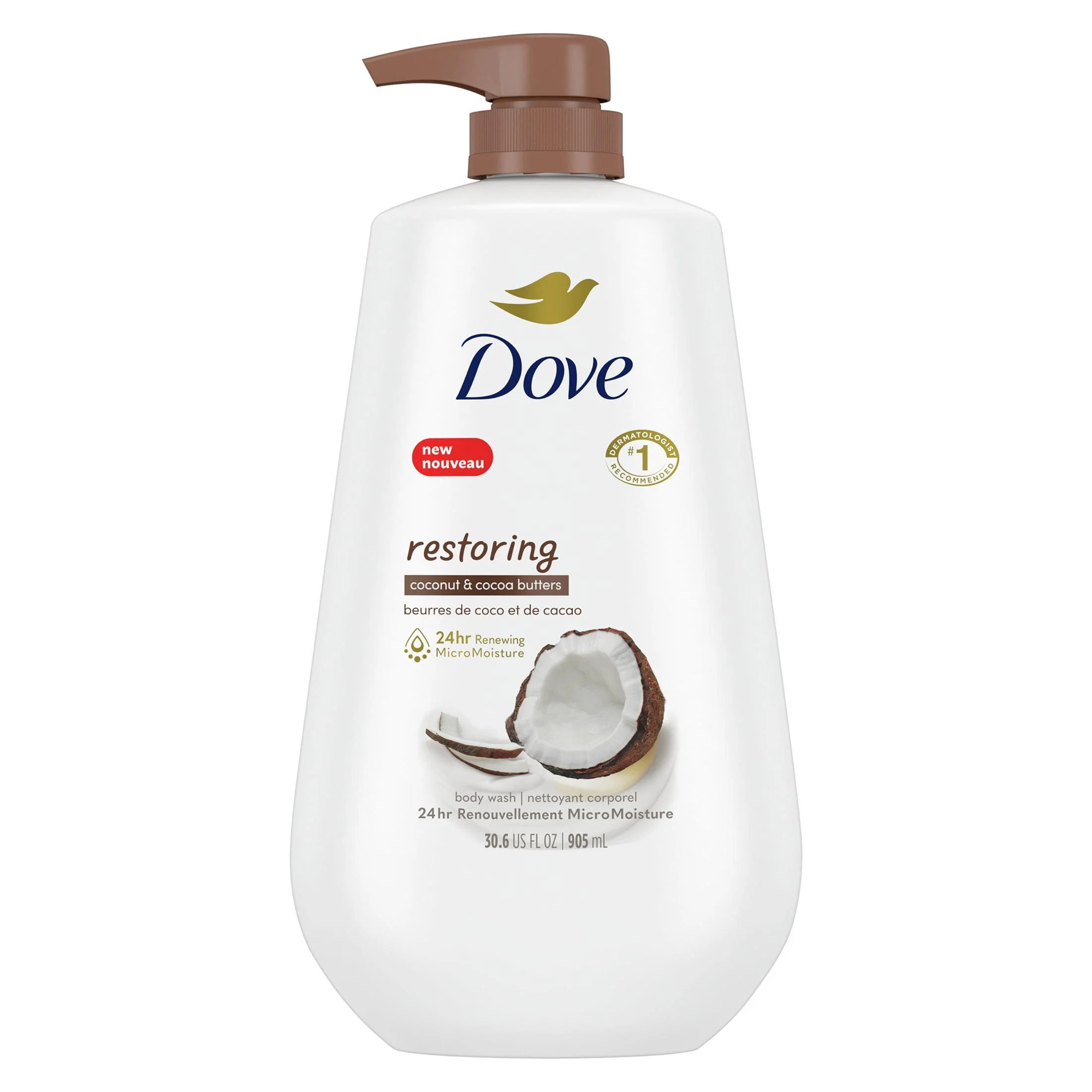 Dove Restoring Coconut & Cocoa Butters Body Wash