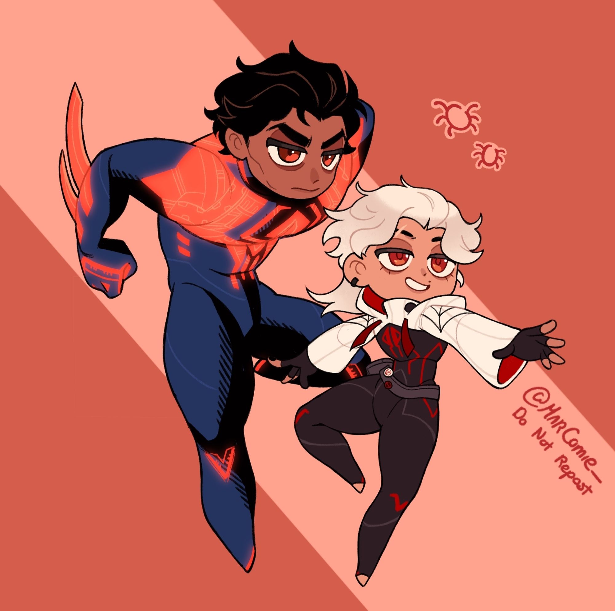 Miguel O'Hara & Marco (spidersona)