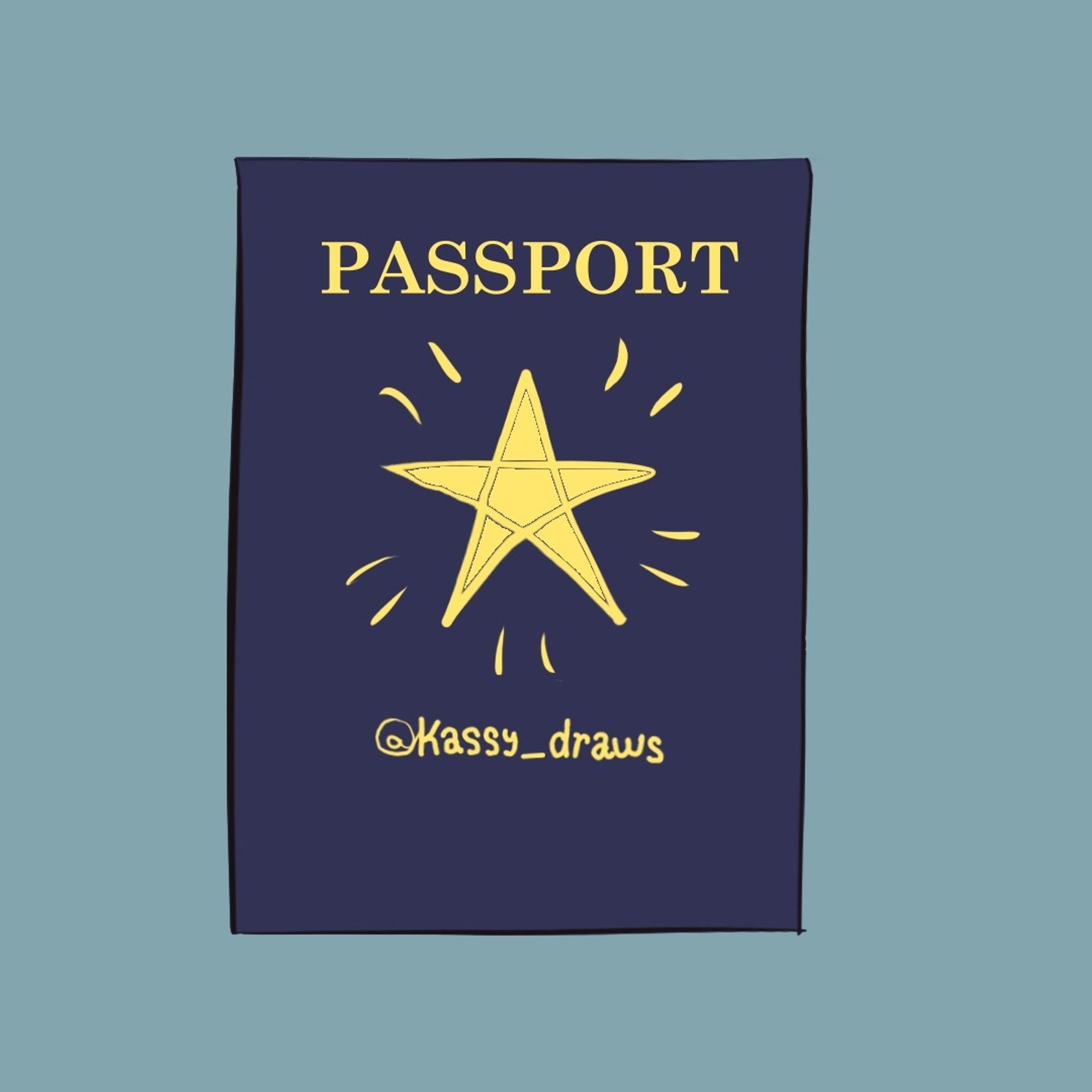 Passport 

@kassy_draws