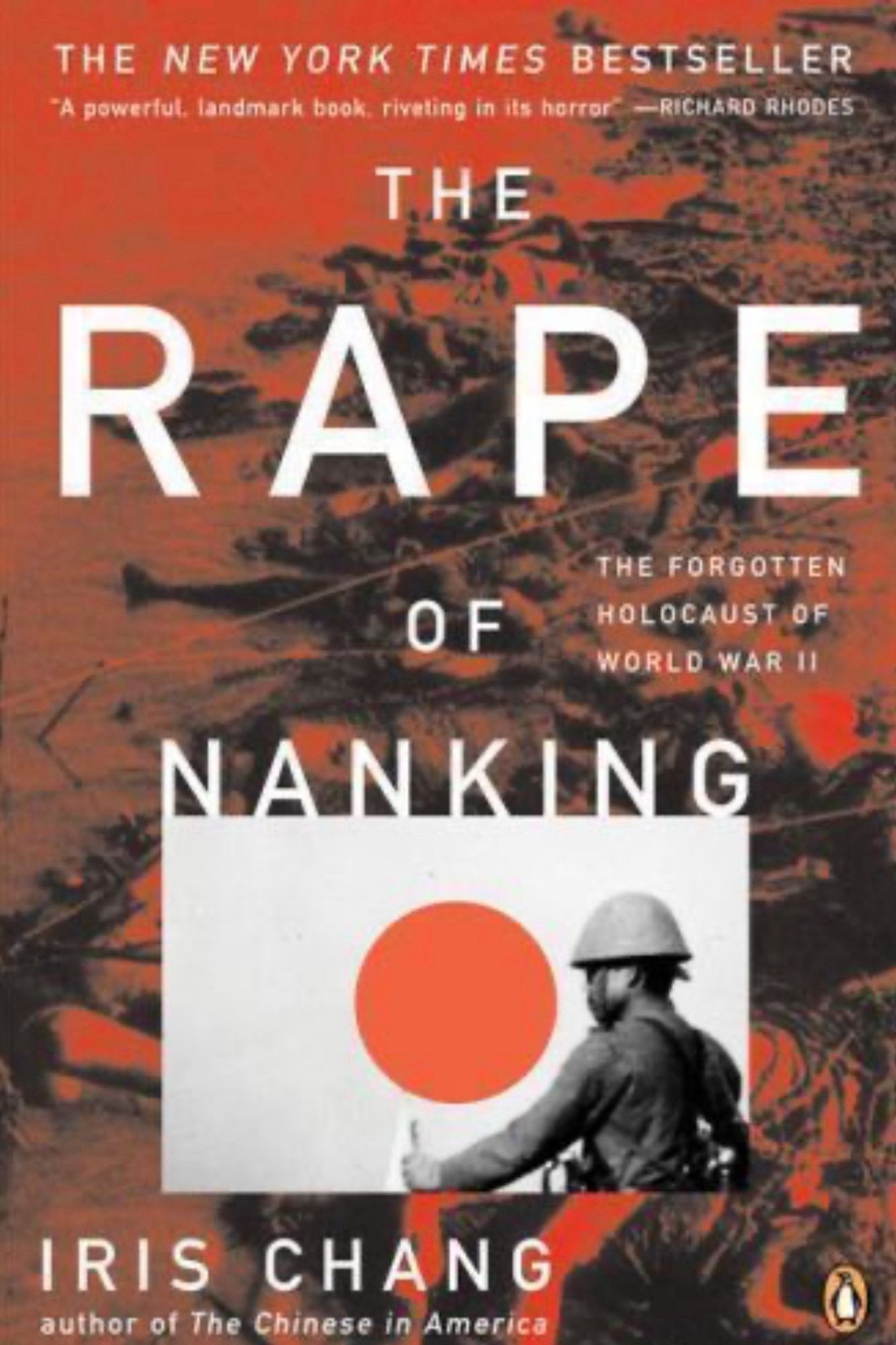 Cover of “The Rape of Nanking” by Iris Chang.