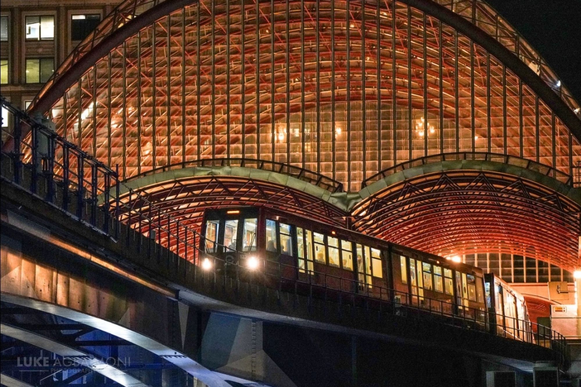 Canary wharf Docklands Light Railway