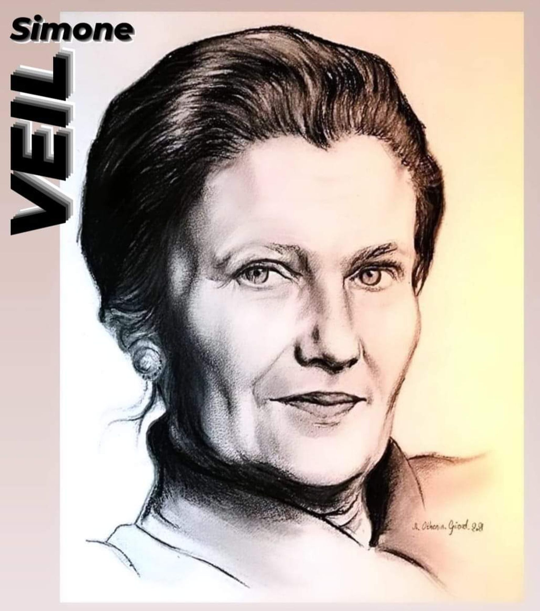 Simone Veil
© JL Othenin Girard

Simone Veil, une femme dans son siècle. Ce 30 juin, c'est l'anniversaire de la disparition de Simone Veil. C'était il y à 7 ans, en 2017. Pour célébrer sa mémoire et lui rendre hommage, voici un portrait d'elle, avec un regard grave, adapté à cette journée d'élection si particulière. 
J'éprouve un profond respect et beaucoup d'admiration pour la personne de Simone Veil. Rescapée de la #shoah, elle aura voué sa vie aux #DroitsHumains et en particulier aux #droitsdesfemmes pour lesquelles elle s'est battue afin de faire passer la loi sur l'avortement (IVG). Profondément européenne (elle sera la 1ère Présidente du Parlement Européen élue au suffrage universelle), elle aura également œuvré pour la paix entre les peuples et le #devoirdememoire. 
Outre ses très nombreuses distinctions, Simone Veil était également membre du Conseil Constitutionnel, membre de l'Académie Française, et Grand Croix de la Légion d'Honneur. Aujourd'hui, son corps repose au Panthéon.