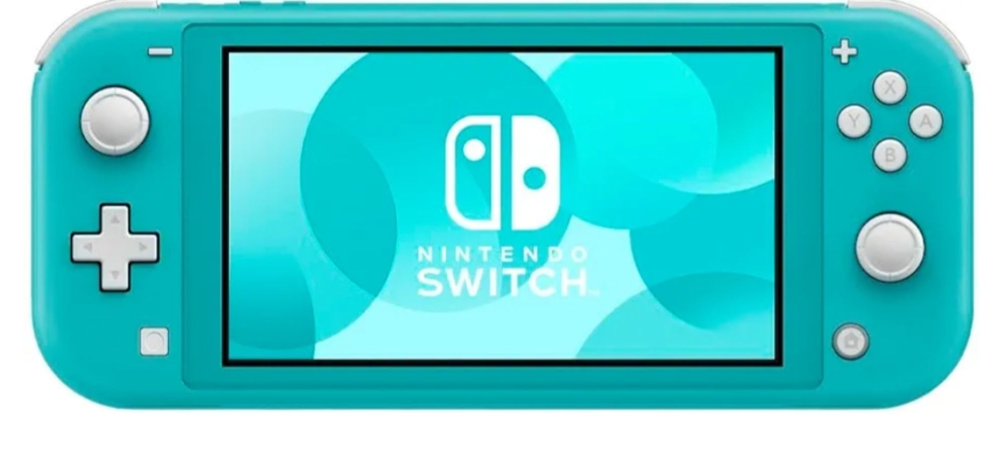 Imagem de um Nintendo Switch turquesa