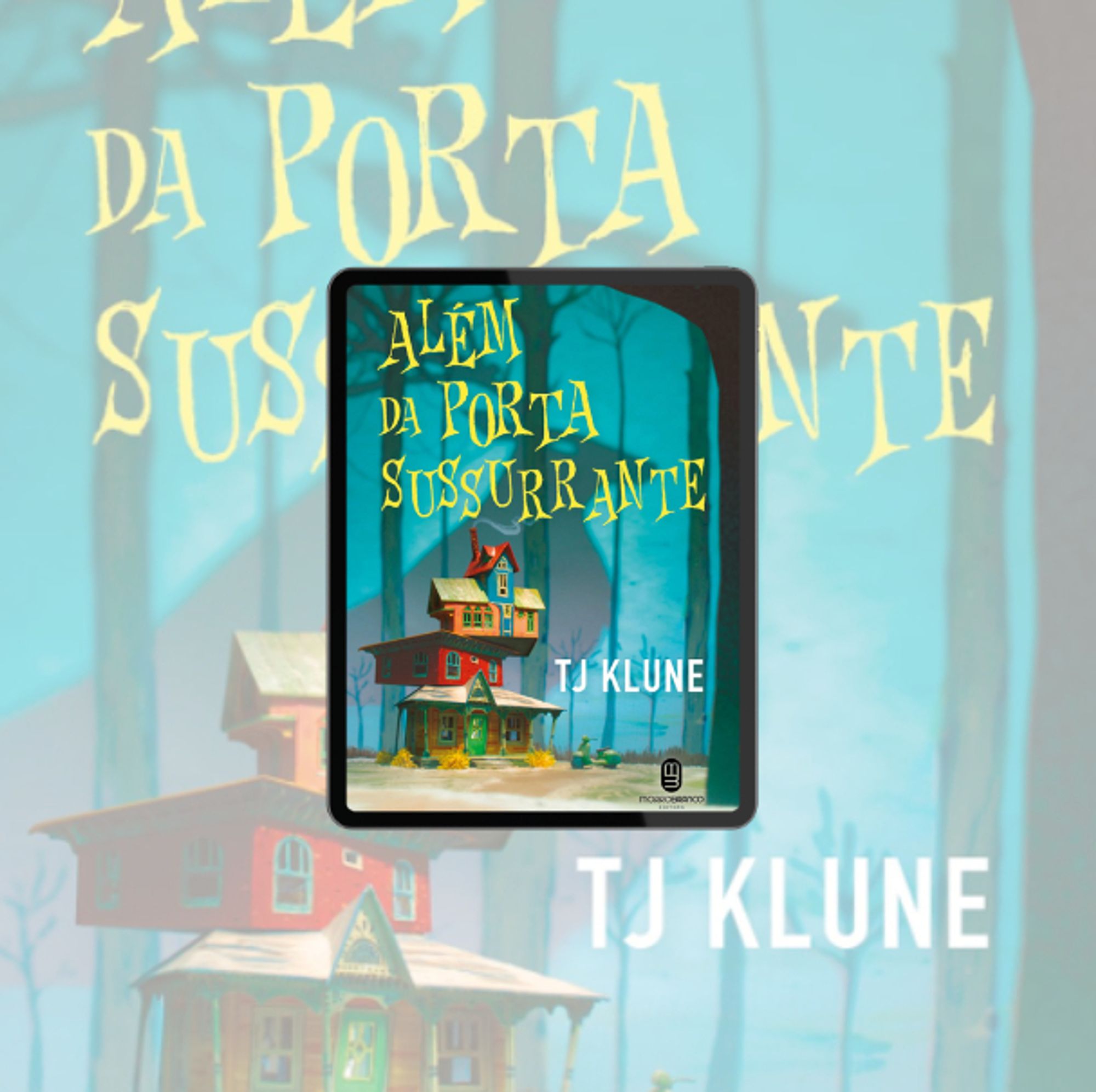 Capa do livro Além da porta sussurrante