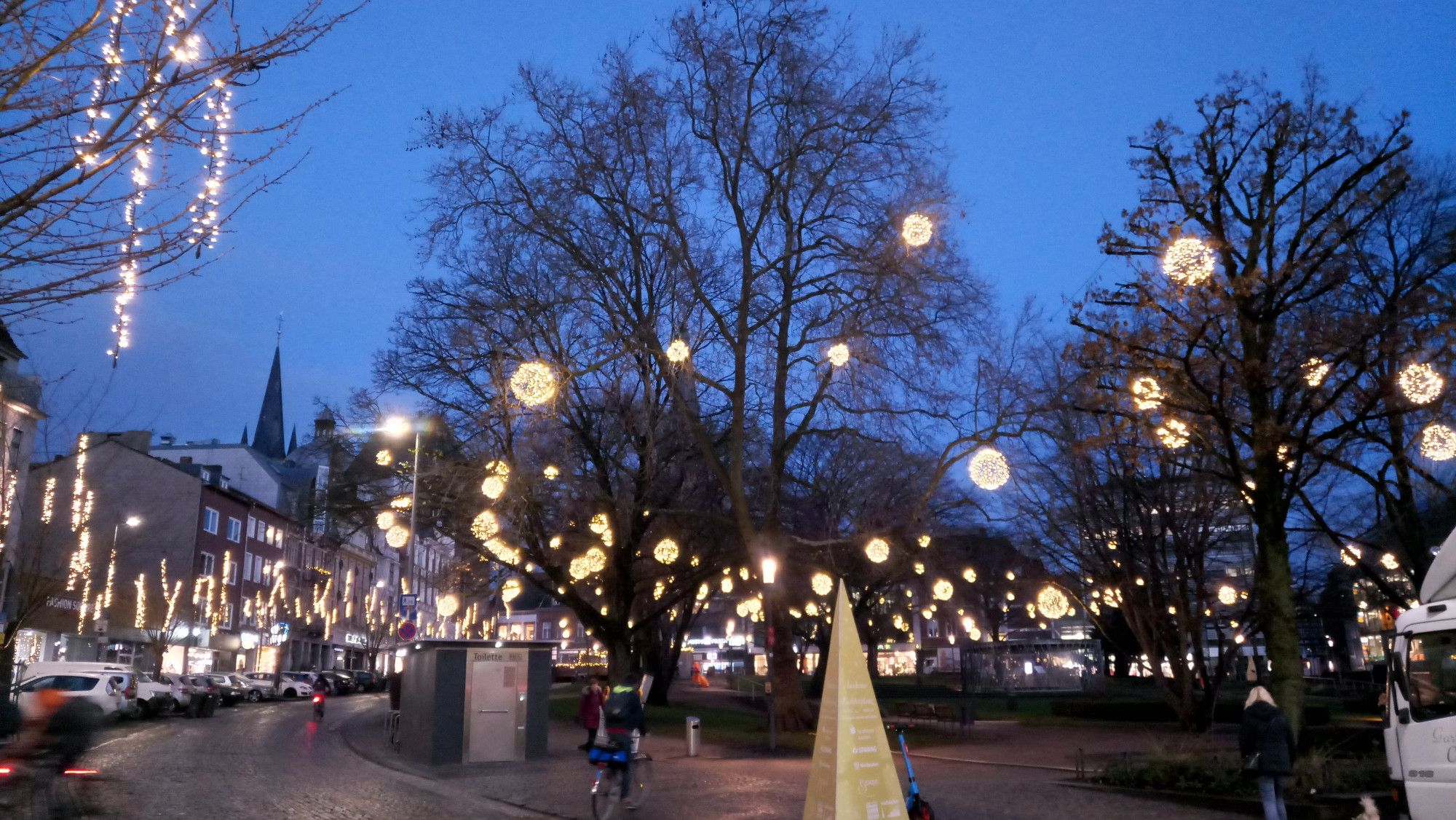 Aachen in winter