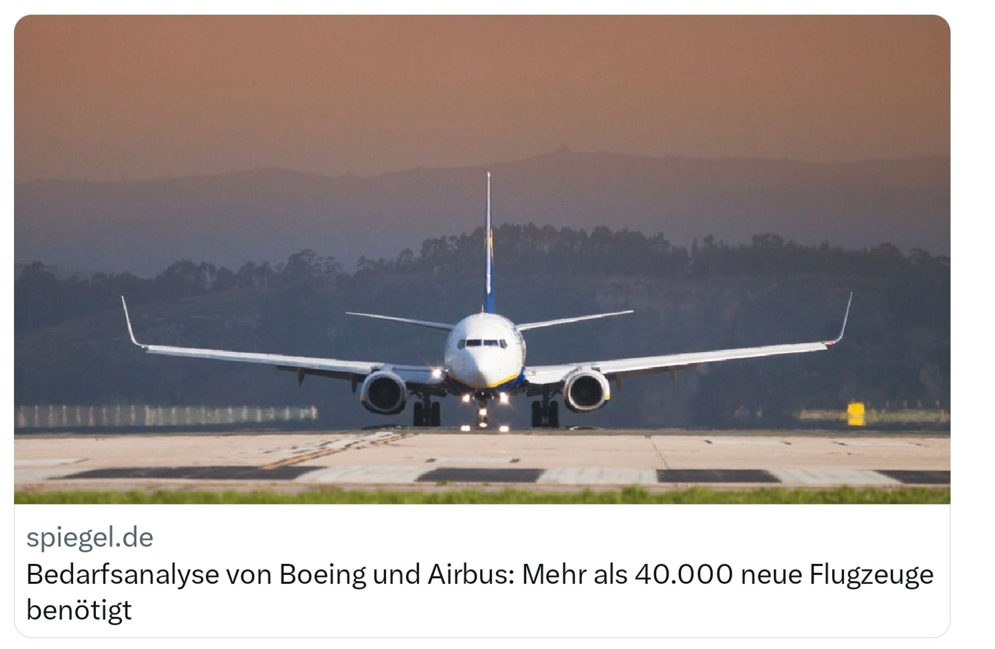 Airbus und Co planen mit 40000 neuen Flugzeugen