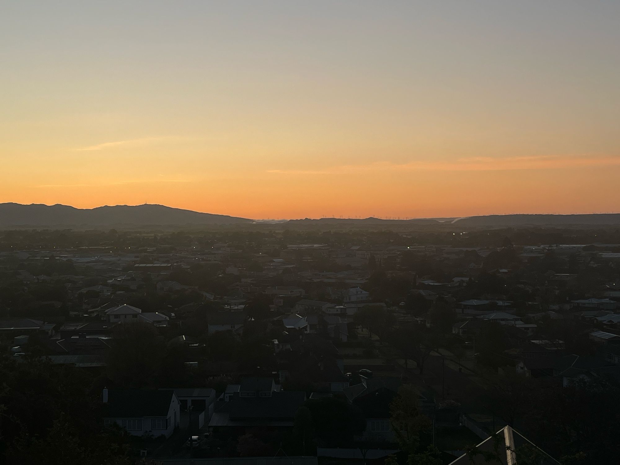 Manawatū dawn