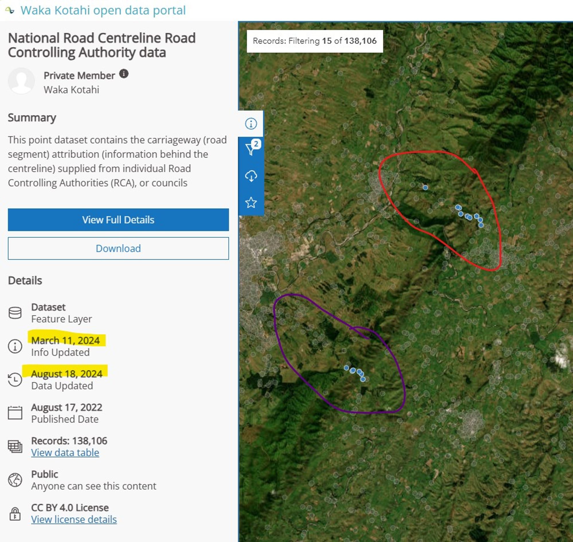 Waka Kotahi Open Data Portal