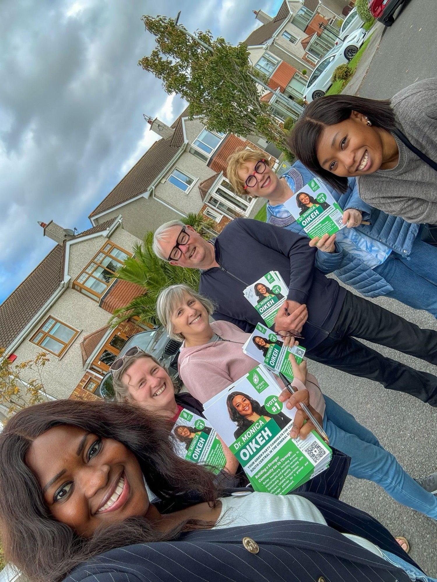 Cork Greens canvassing.