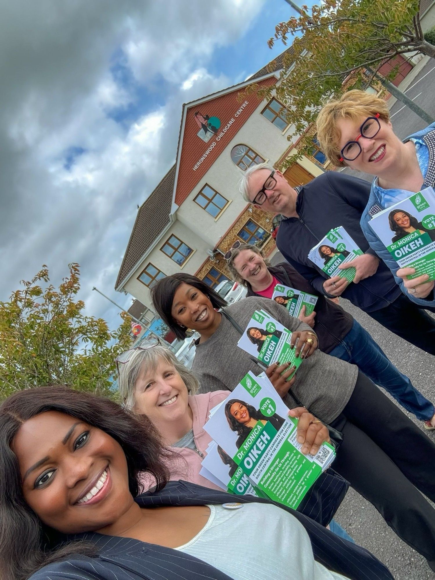 Cork Greens canvassing.