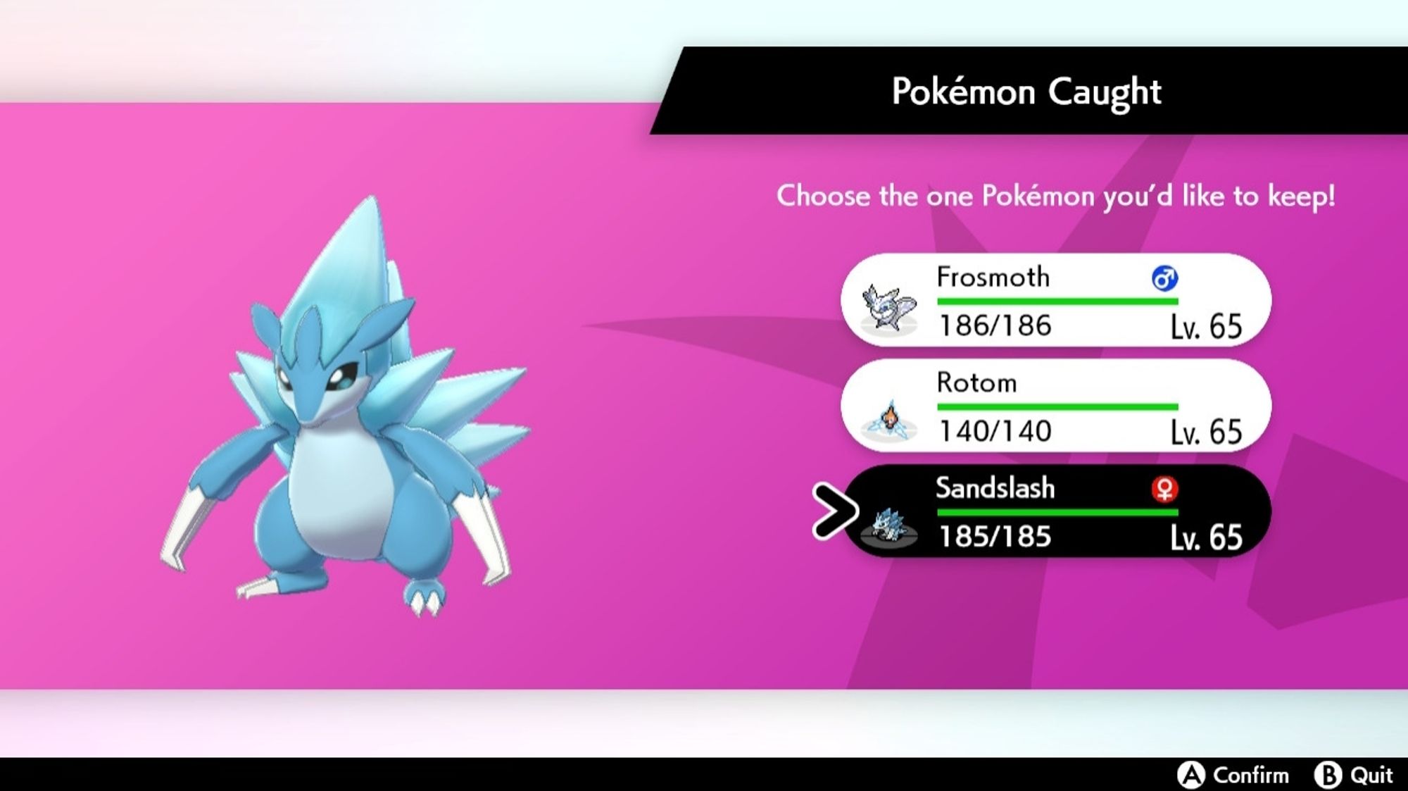 Shiny Alolan Sandslash