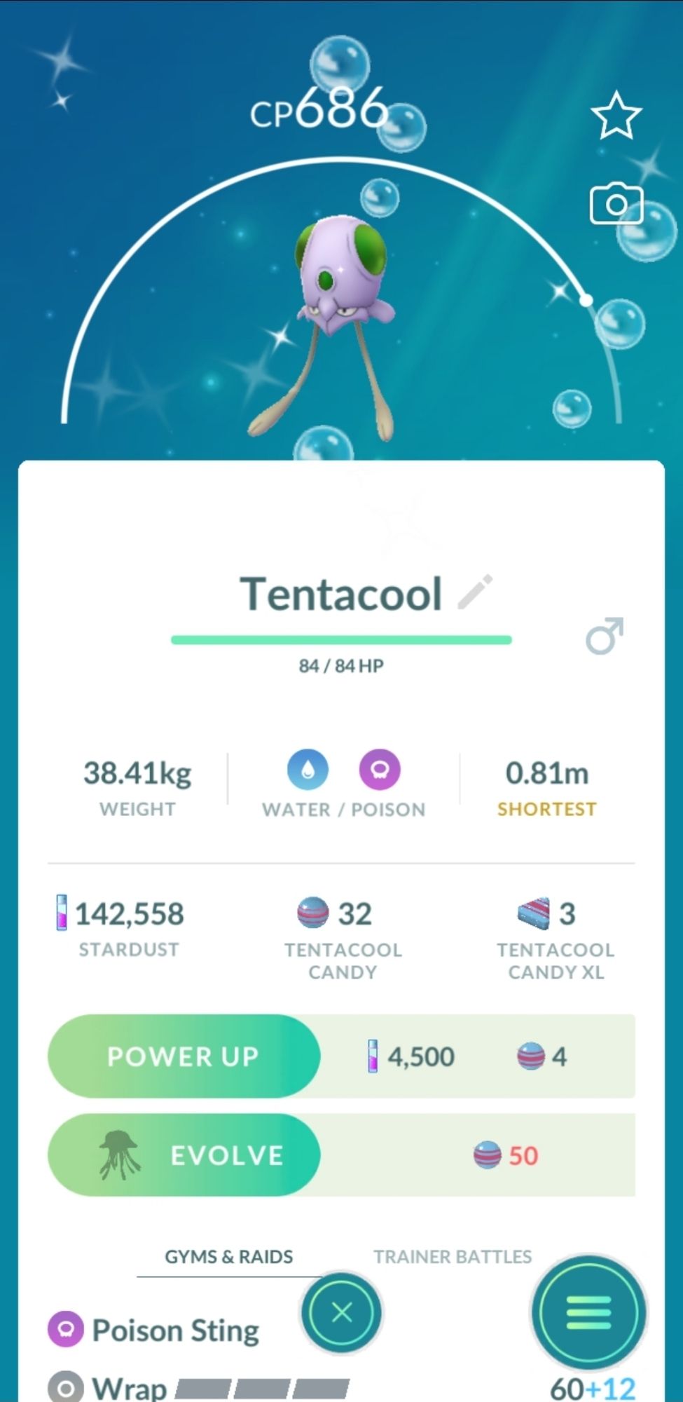 Shiny Tentacool