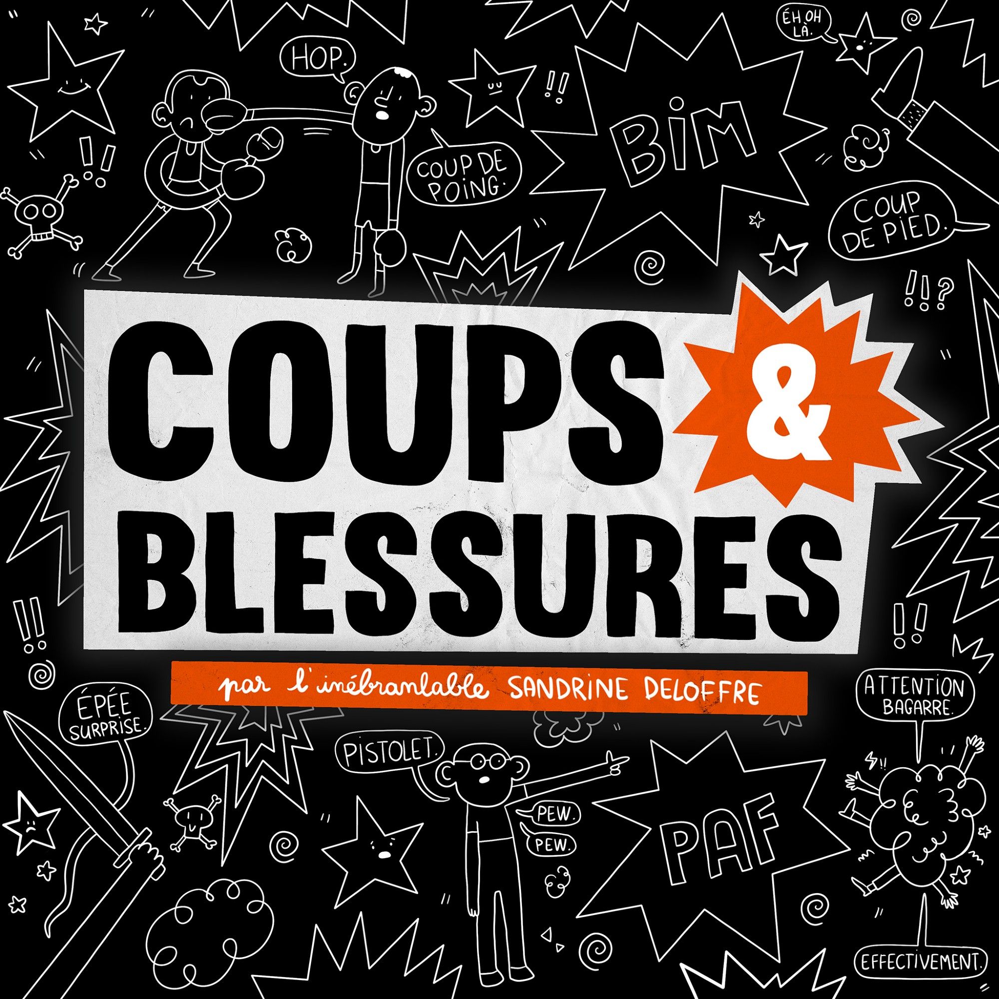 Couverture de l'album Coups et Blessures.