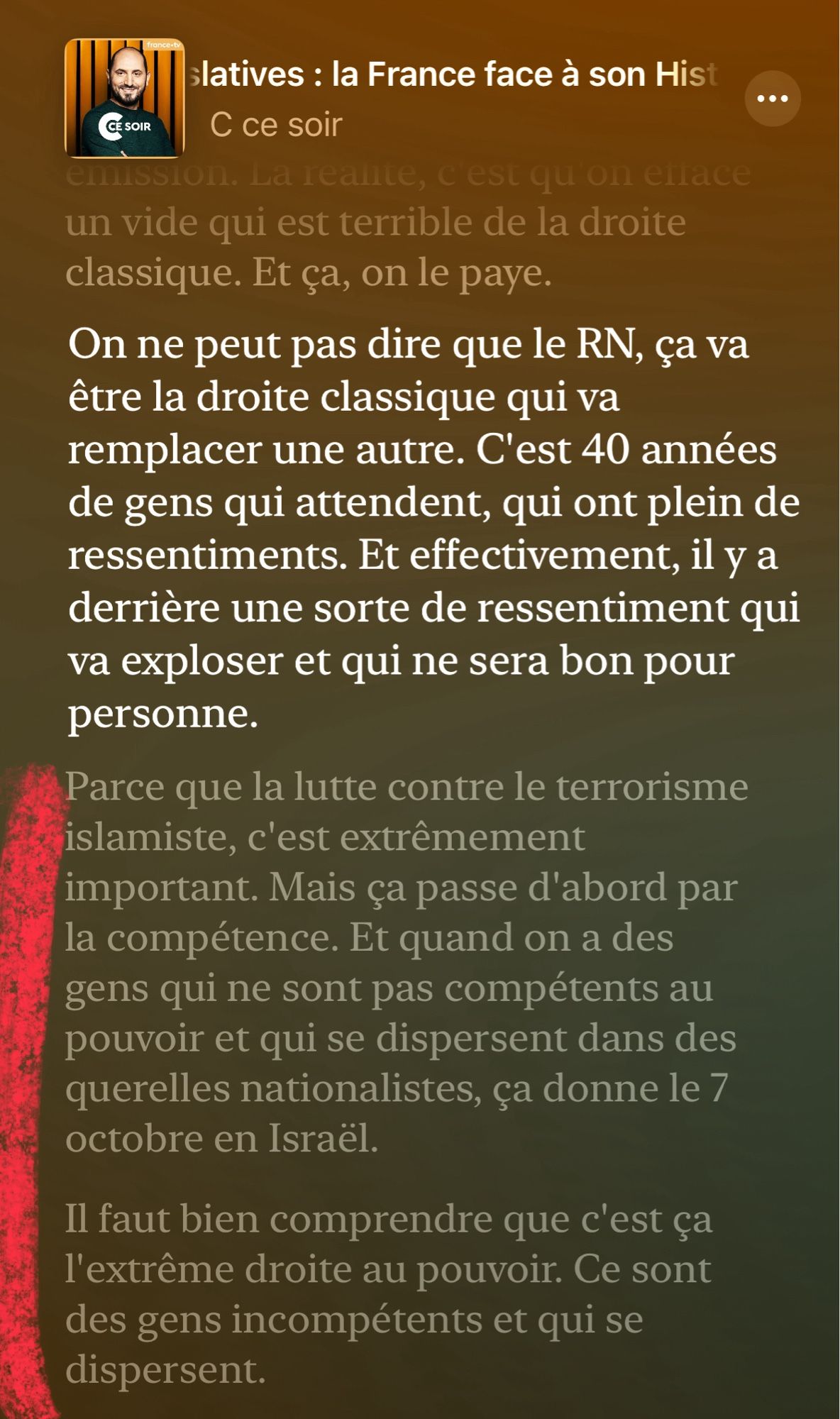 Transcription du podcast audio en référence.