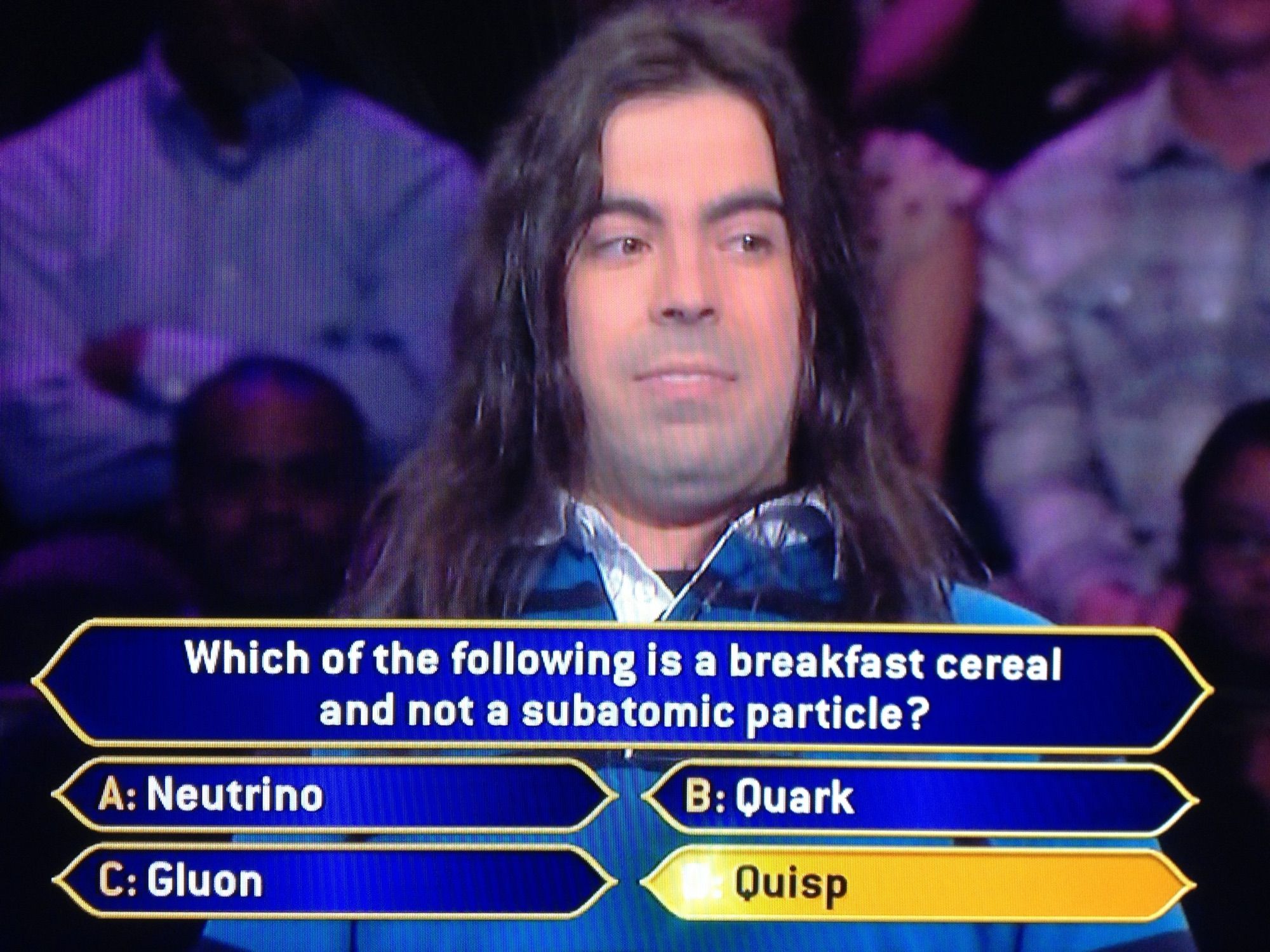 The answer is D: Quisp