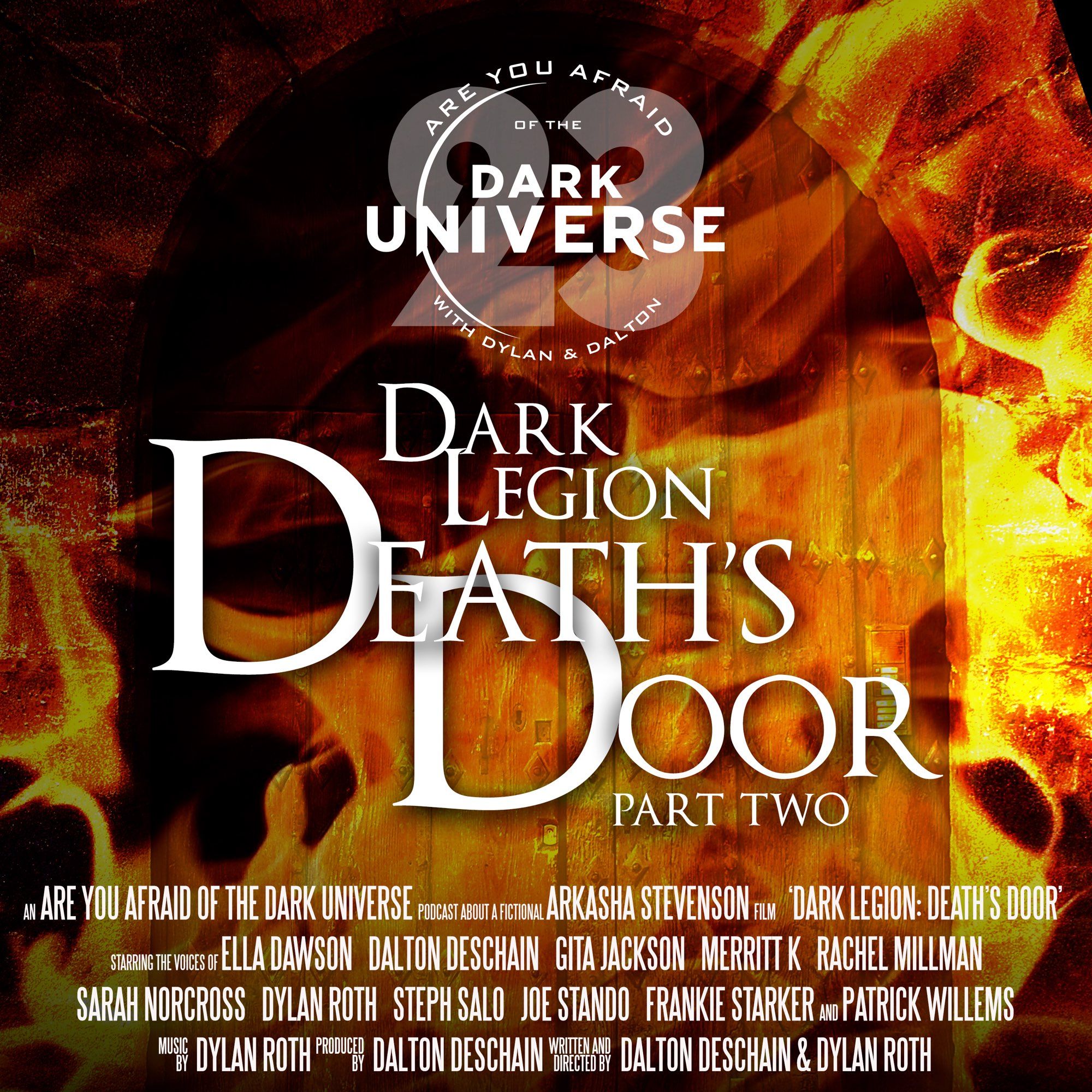 Dark Legion: Death’s Door
Starring the voices of Ella Dawson, Dalton Deschain, Gita Jackson, merritt k., Rachel Millman, Sarah Norcross, Dylan Roth, Steph Salo, Joe Stando, Frankie Starker, and Patrick Willems