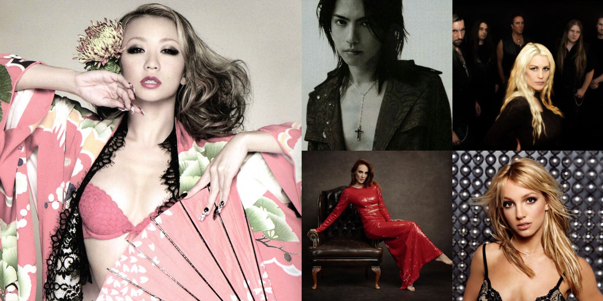 倖田來未 (19) Hyde (13) Imperia (10) Simone Simons (10) Britney Spears (9)