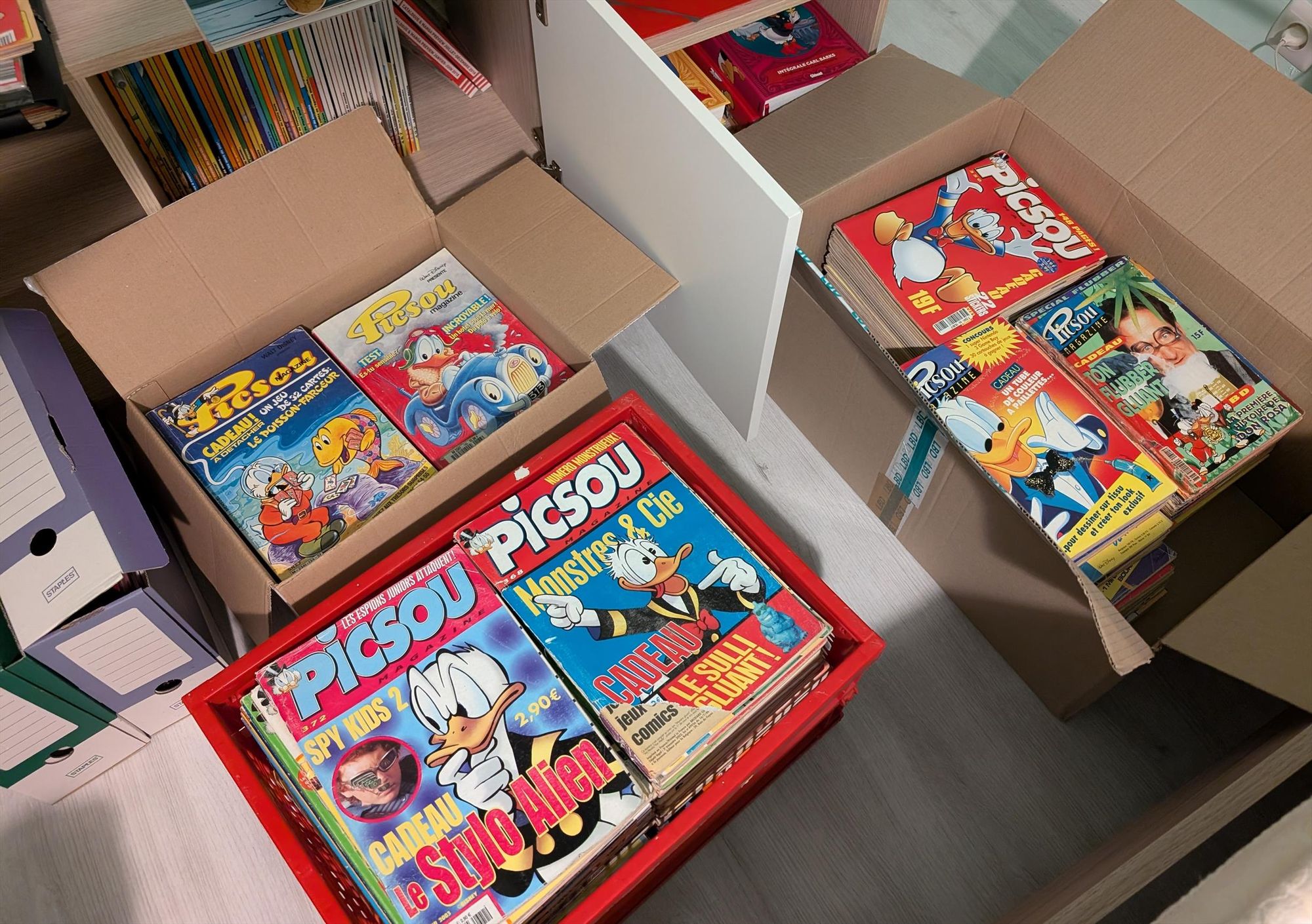 Beaucoup de Picsou Magazine rapatriés de chez les darons 