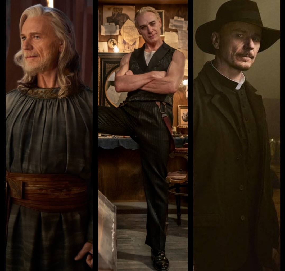 Ben Daniels in various recent tv roles.