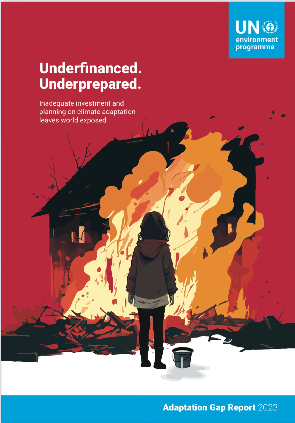 Underfinanced.
Underprepared.

Inadequate investment and planning on climate adaptation leaves world exposed

Adaptation Gap Report 2023