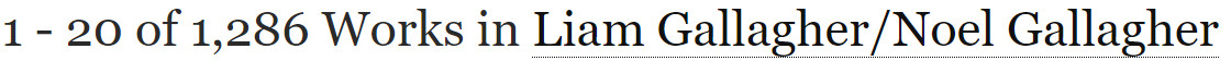 The tag description of gallaghercest on ao3 - 1286 works