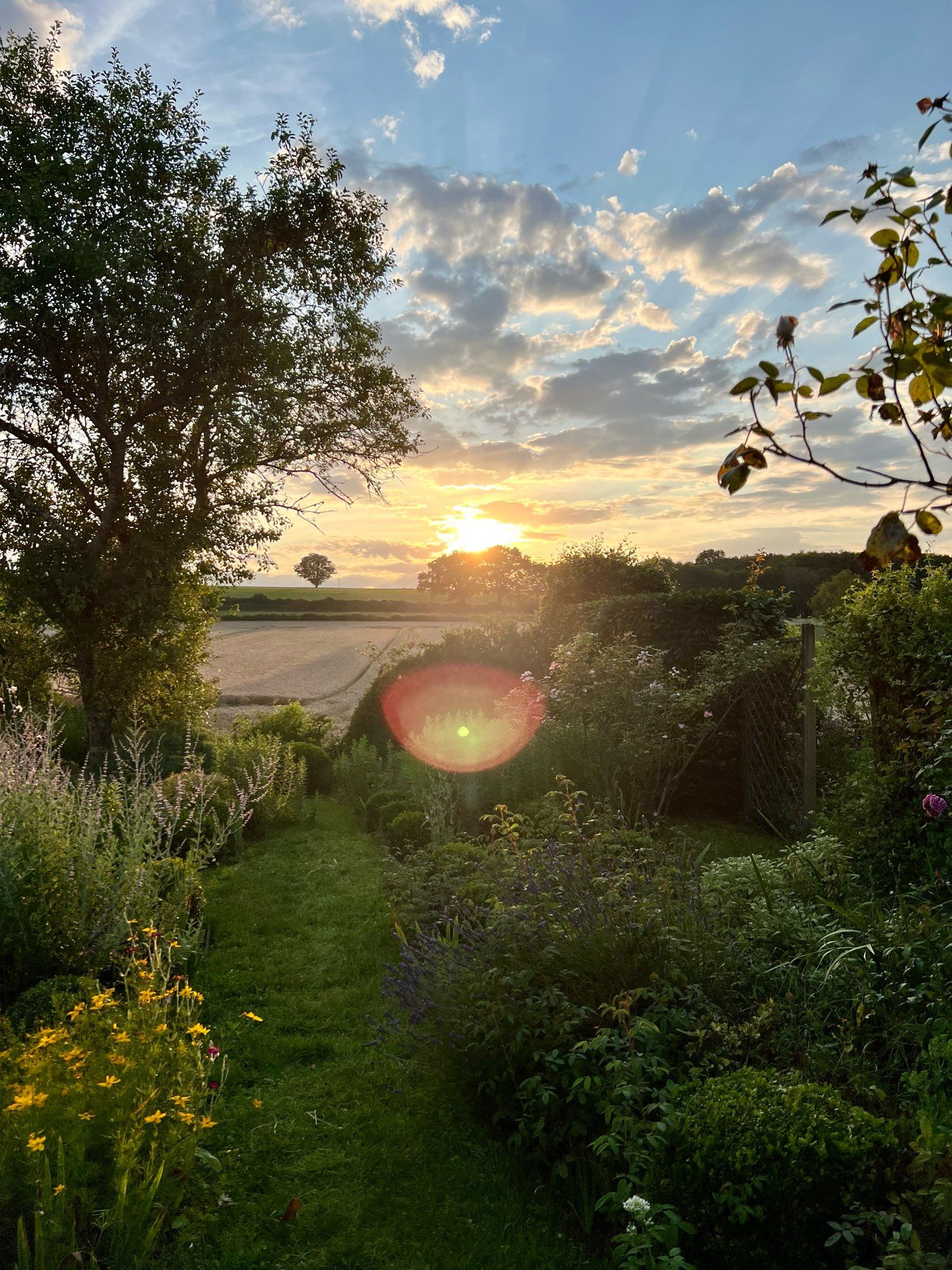 Coucher de soleil