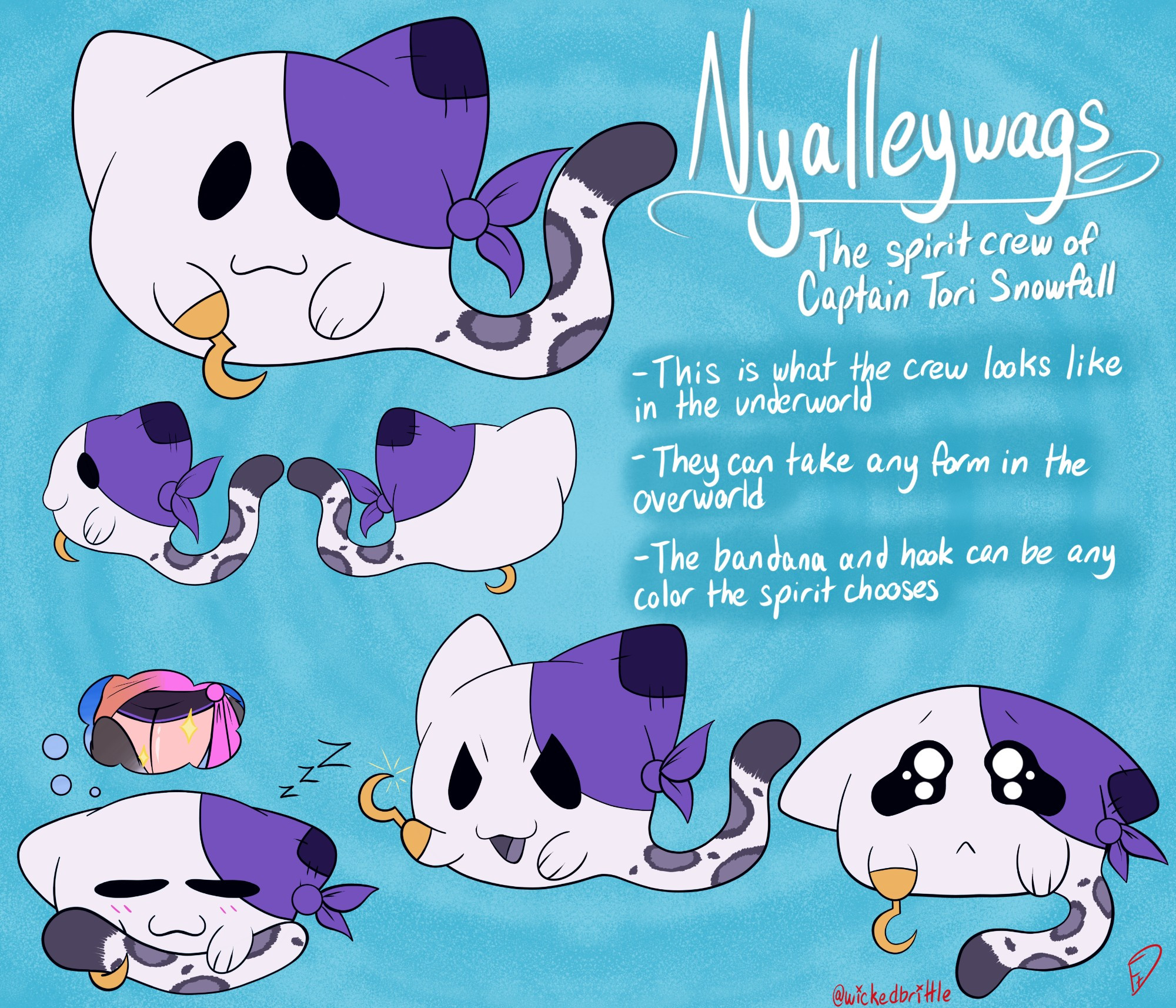 Nyalleywags reference 

Chat mascot

Art and design: wickedbrittle