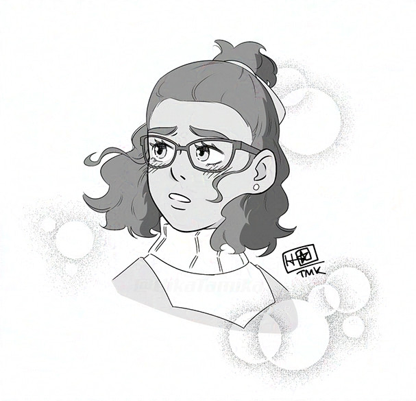 Manga headshot of Amity