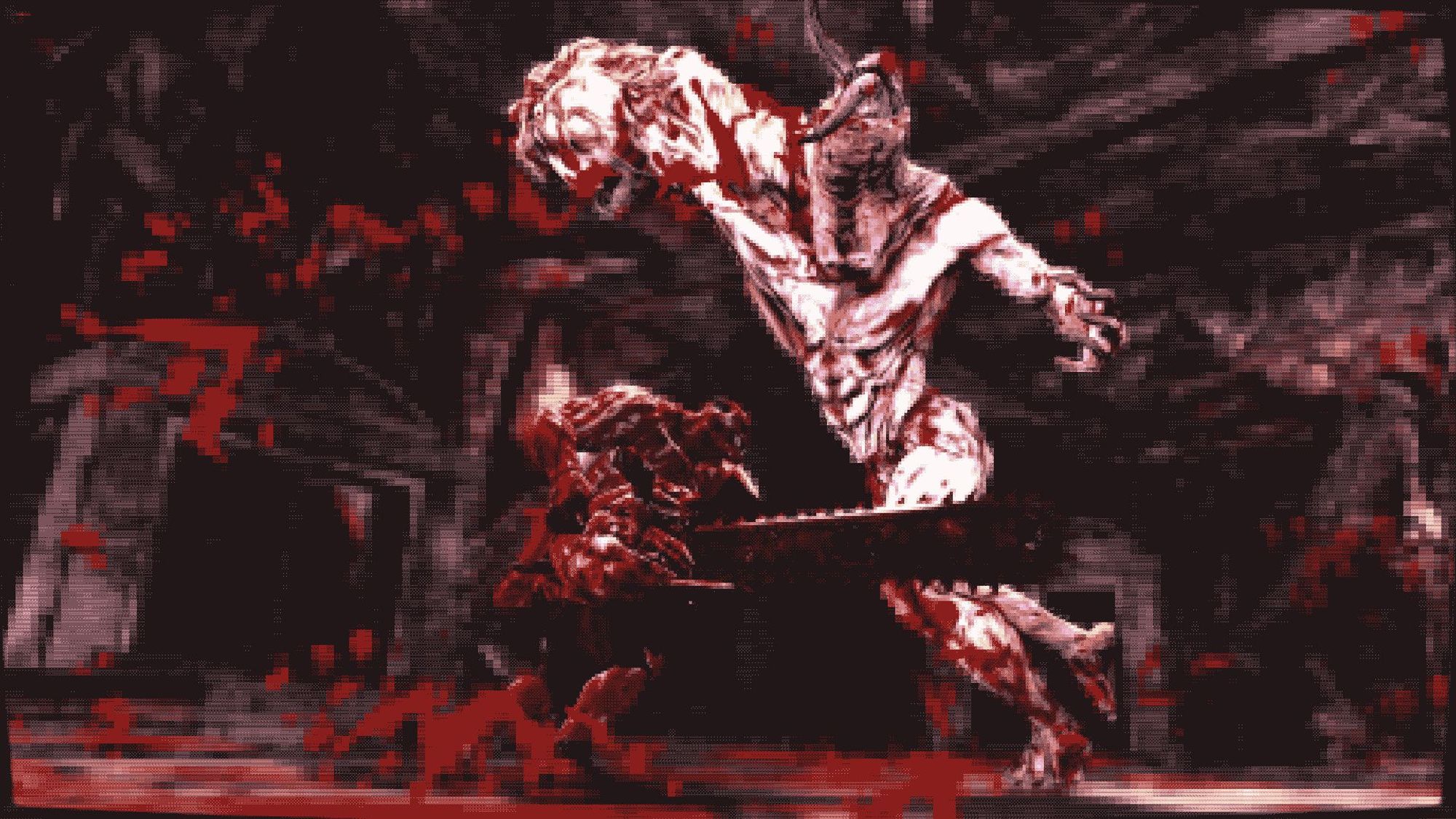 screenshot from splatterhouse